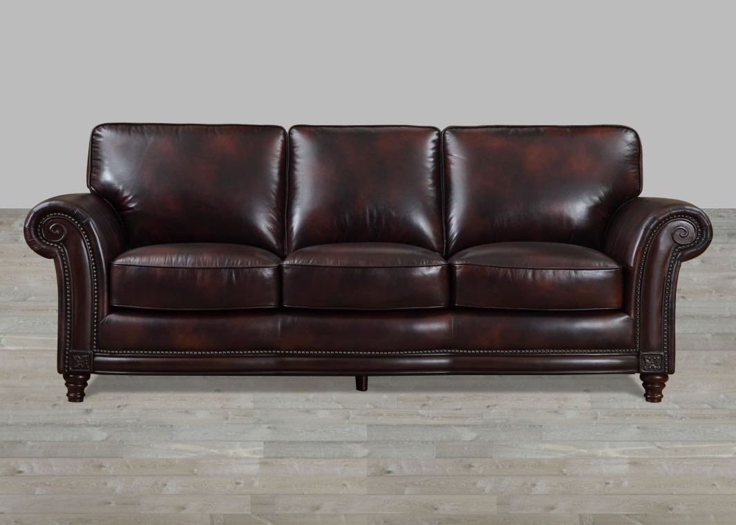 Featured Photo of 15 Collection of Full Grain Leather Sofas