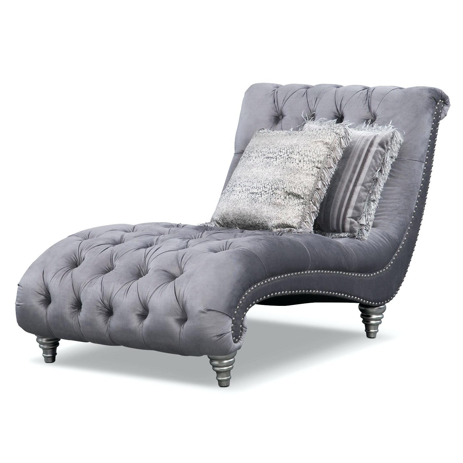 2017 Grey Chaise Lounges In Grey Chaise Lounge Chair • Lounge Chairs Ideas (View 2 of 15)