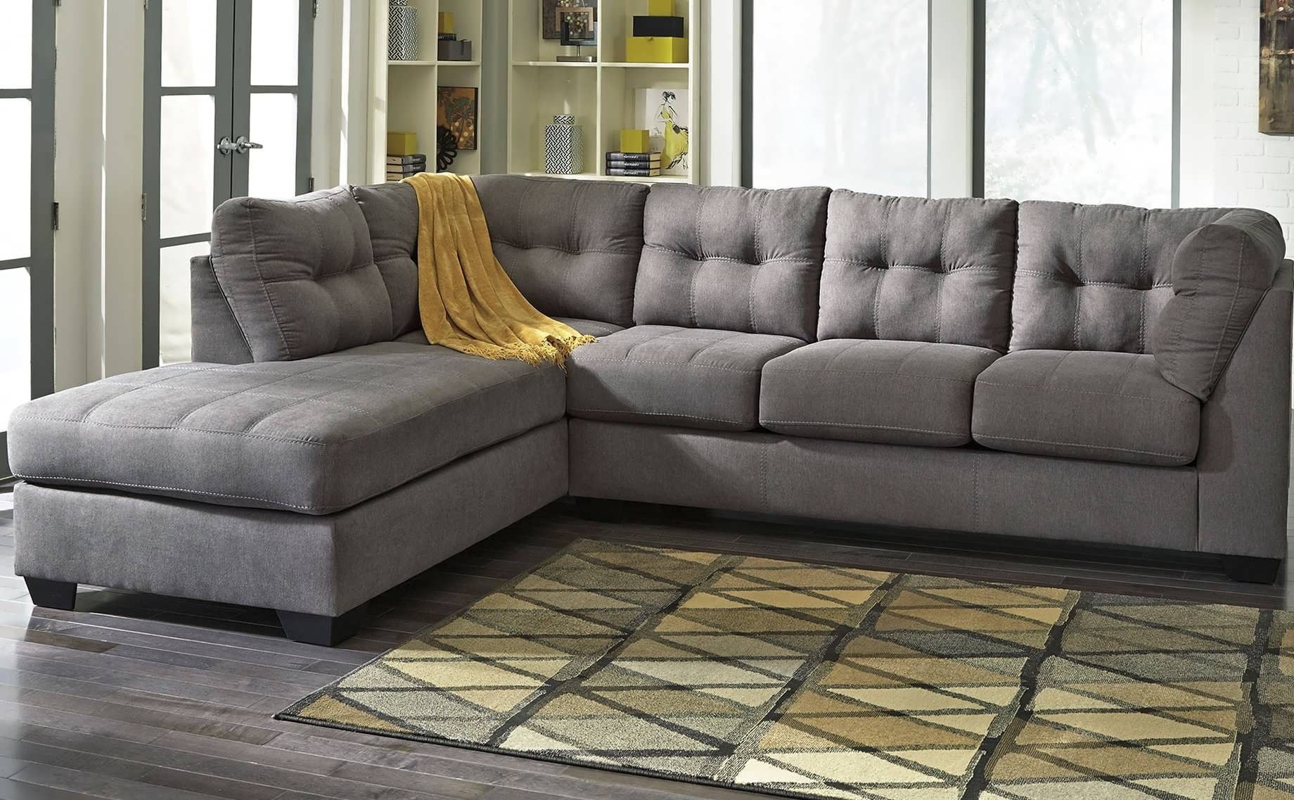 2017 Grey Sectional Sofas With Chaise Intended For Sofa : Large Grey Sectional Couch Gray Sectional Couch Large (Photo 1 of 15)