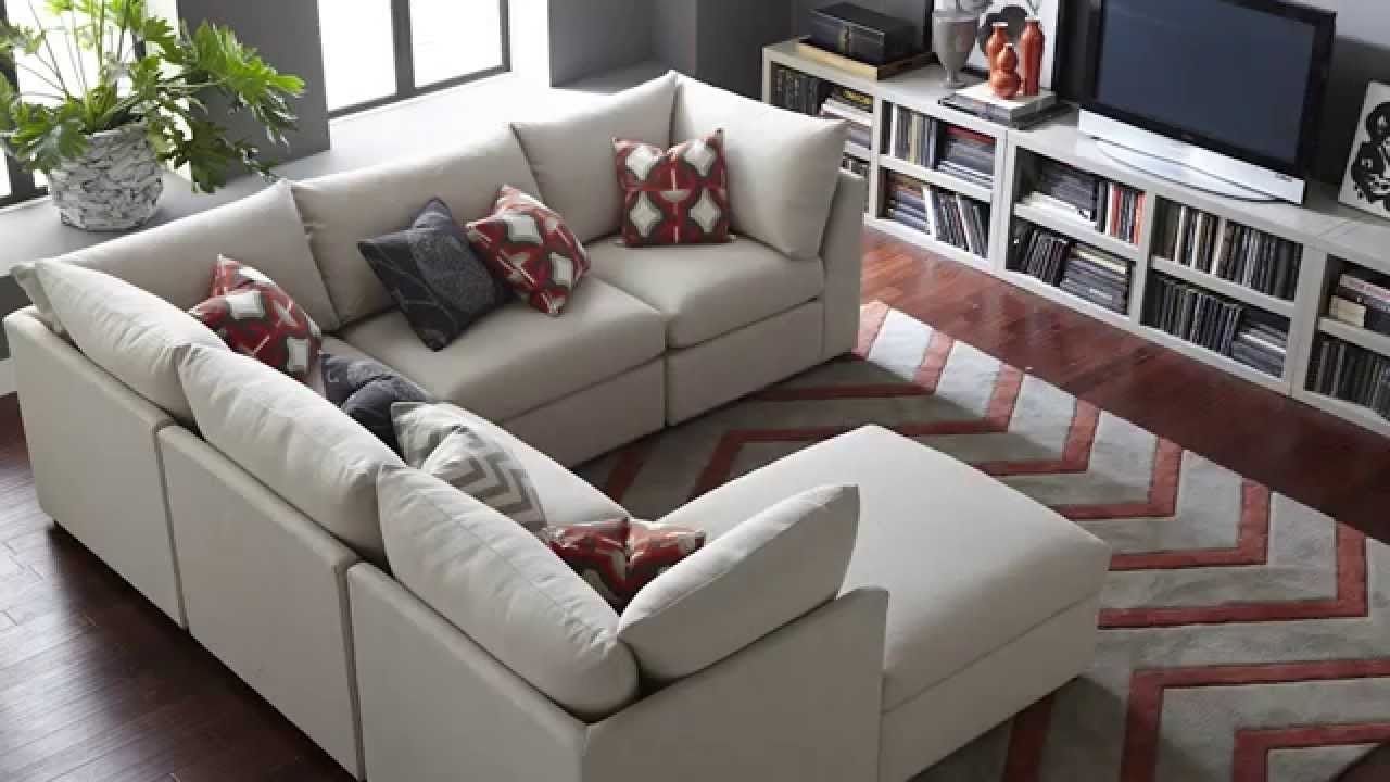2017 The Beckham Sectional Sofabassett Furniture – Youtube With Sectional Sofas At Bassett (View 1 of 15)