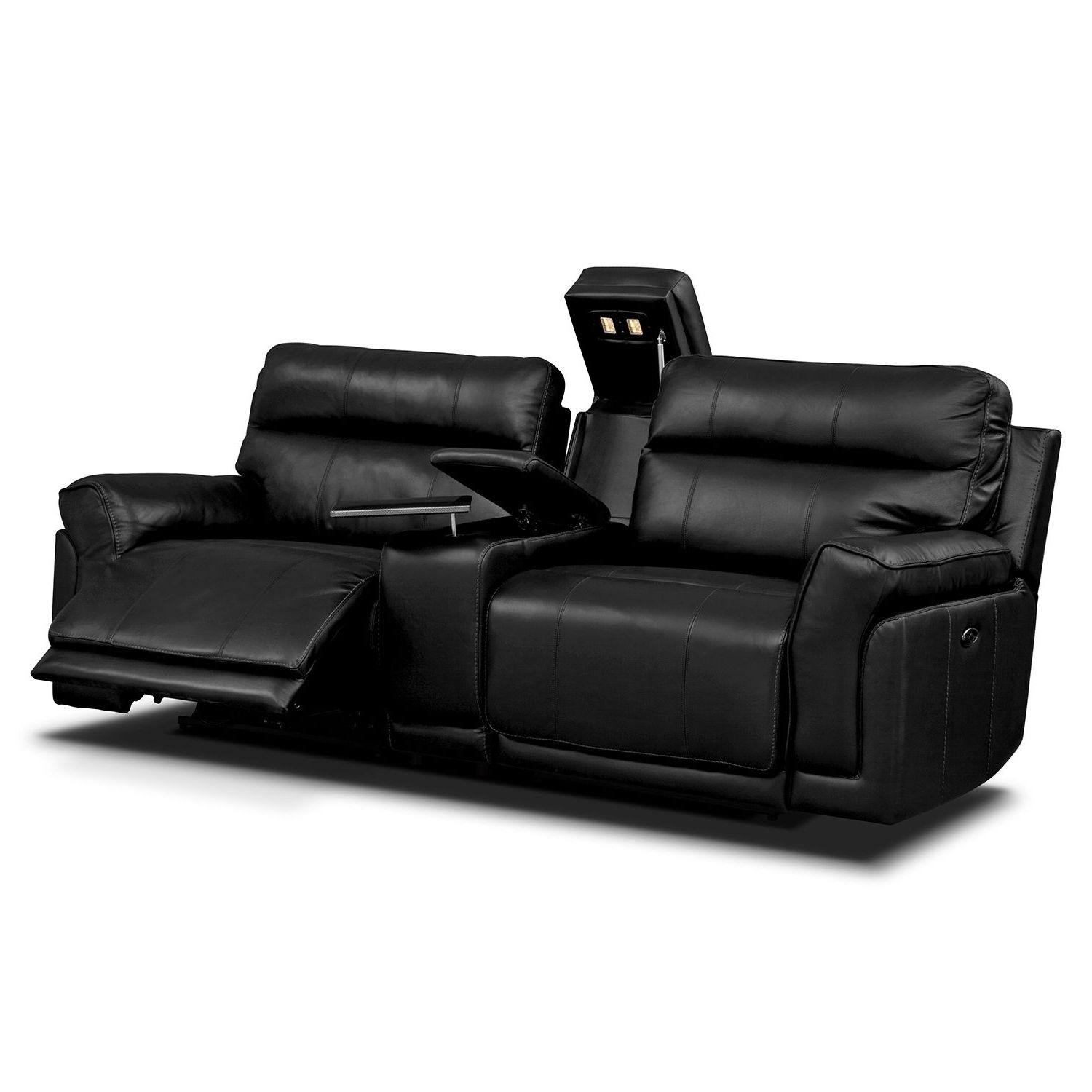 2017 Voyager 3 Pc. Power Reclining Sofa With Console (Photo 2 of 15)