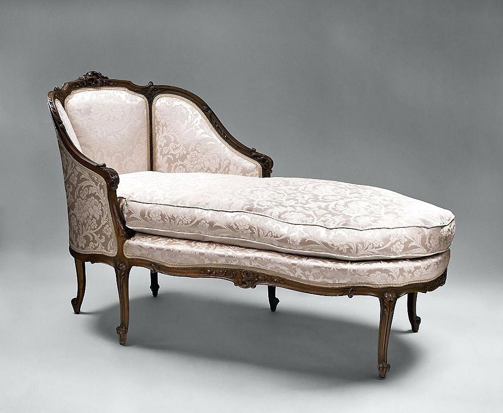2018 Antique Chaise Lounges Intended For Vintage Chaise Lounge Chair Indoor • Lounge Chairs Ideas (View 14 of 15)