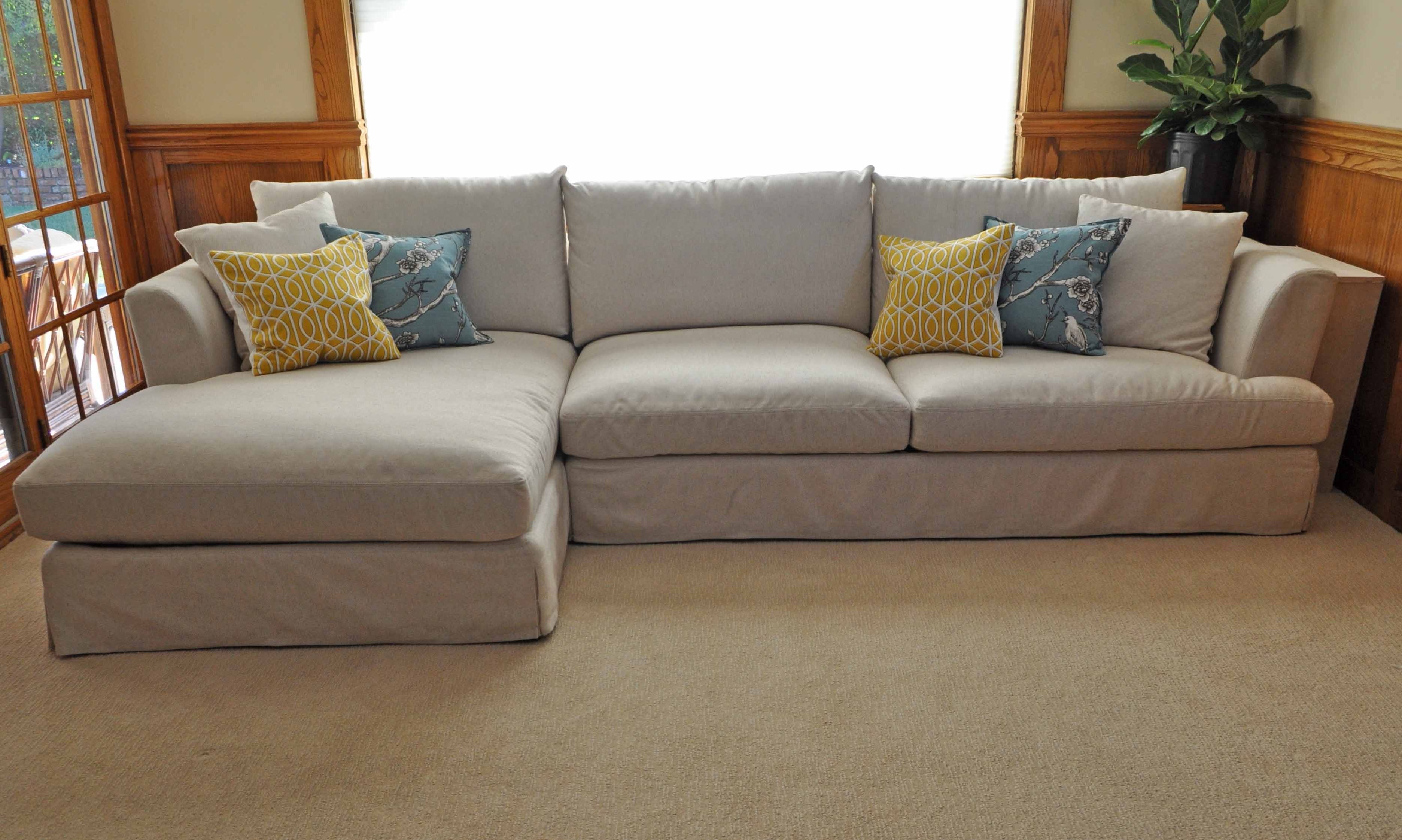 2018 Cream Colored Sofas For Sleeper Sofa : Comfy Cream Sofa Beige Couch Decor Cream Leather (Photo 11 of 15)