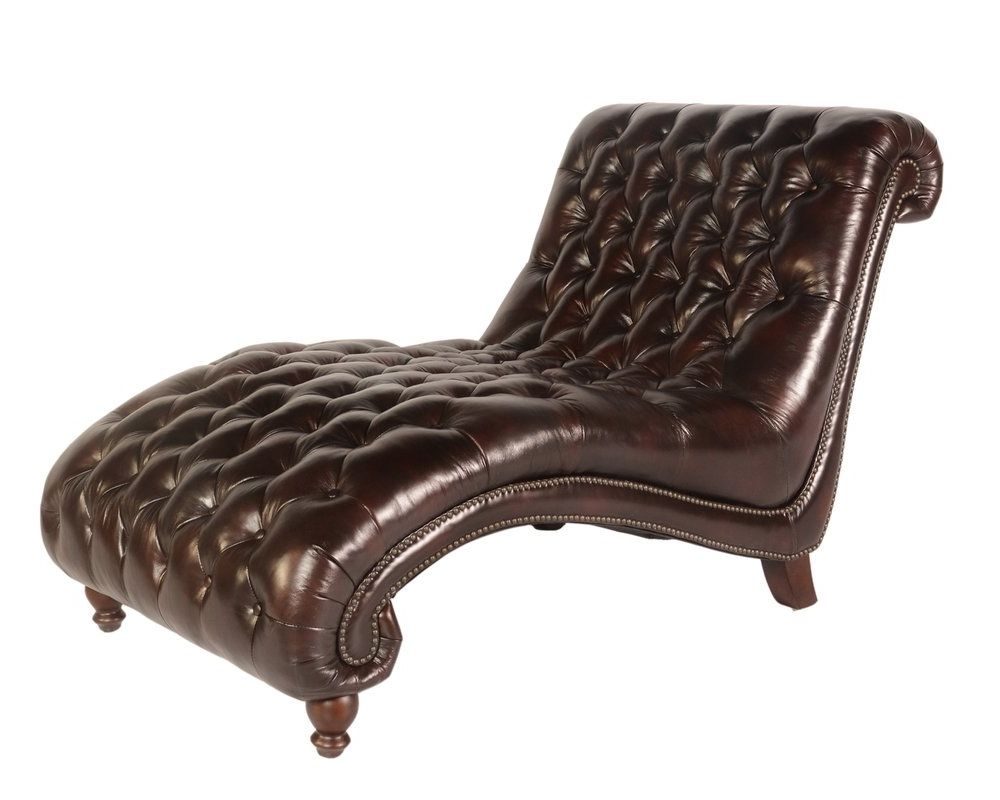 2018 Leather Chaise Lounges Regarding Lazzaro Leather Chaise Lounge & Reviews (View 4 of 15)