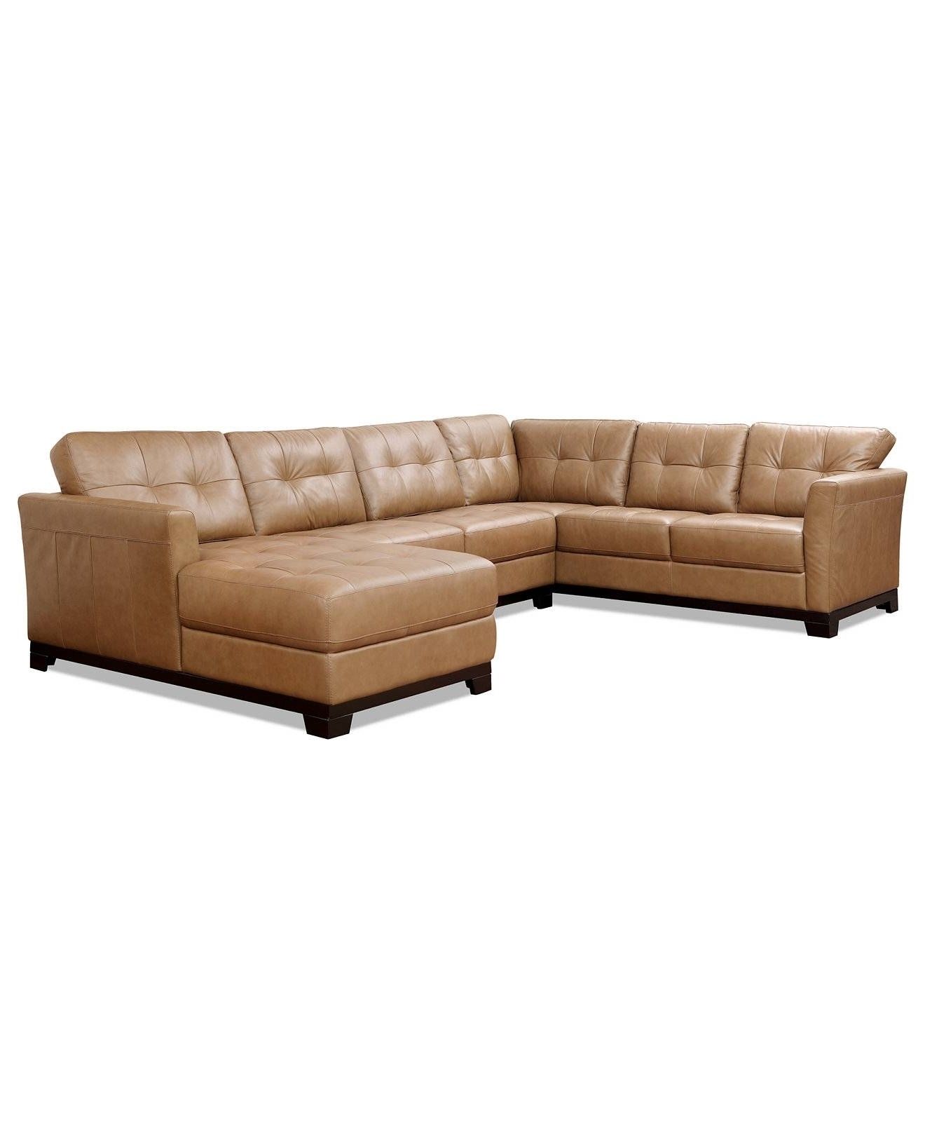 2018 Leather Sectional Sofa Macys • Leather Sofa Regarding Macys Leather Sectional Sofas (Photo 1 of 15)