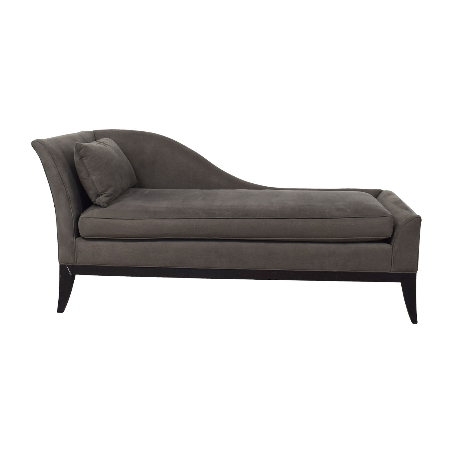 [%75% Off – Grey Chaise Lounge / Sofas With Most Recent Grey Chaise Lounge Chairs|Grey Chaise Lounge Chairs Throughout Best And Newest 75% Off – Grey Chaise Lounge / Sofas|Current Grey Chaise Lounge Chairs Pertaining To 75% Off – Grey Chaise Lounge / Sofas|2018 75% Off – Grey Chaise Lounge / Sofas Pertaining To Grey Chaise Lounge Chairs%] (View 4 of 15)