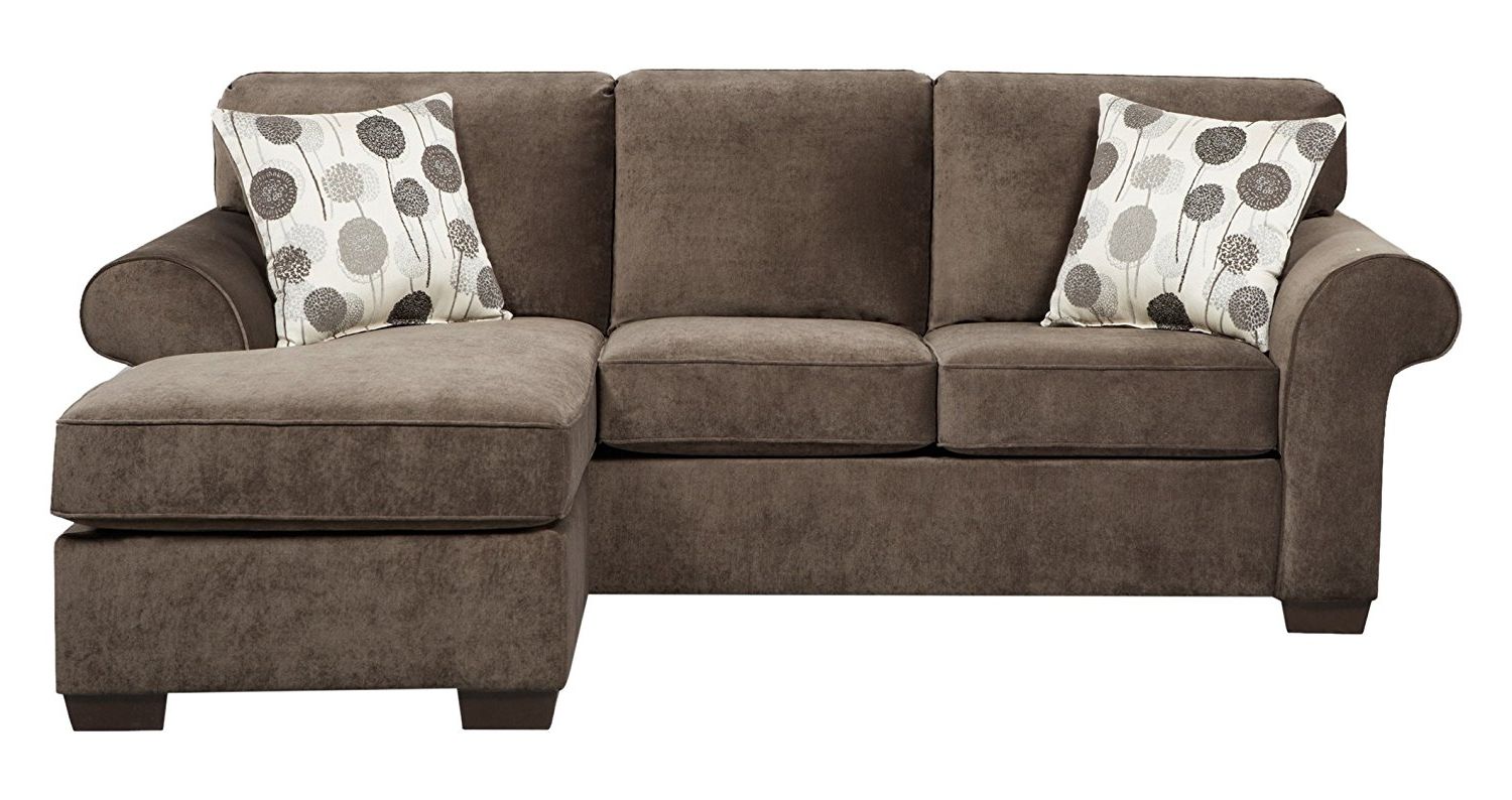 Amazon: Roundhill Furniture Fabric Sectional Sofa With 2 Intended For Fashionable Sofas With Reversible Chaise (View 1 of 15)
