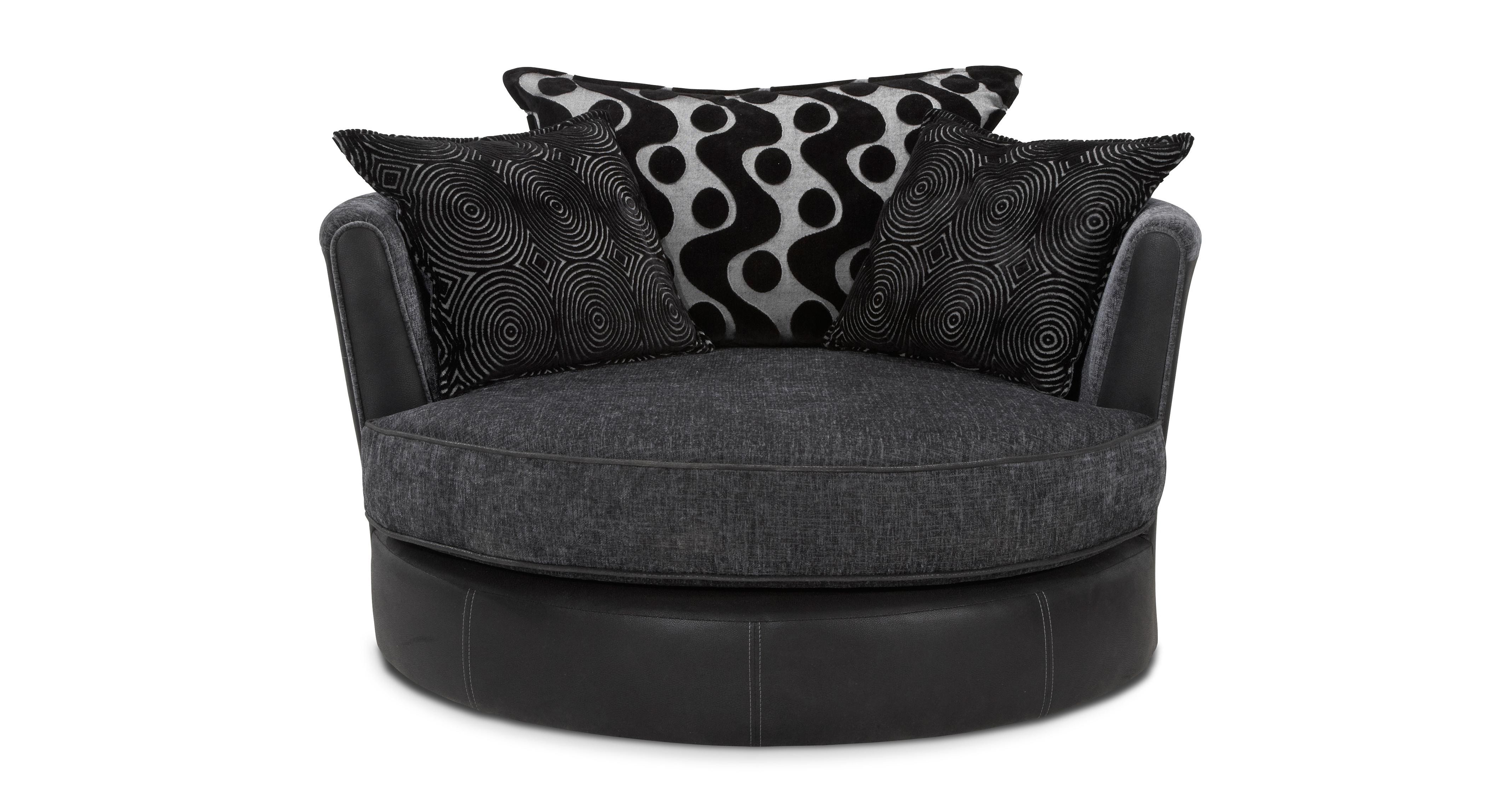 Best Home Chair Decoration Intended For Well Known Cuddler Swivel Sofa Chairs (View 5 of 15)