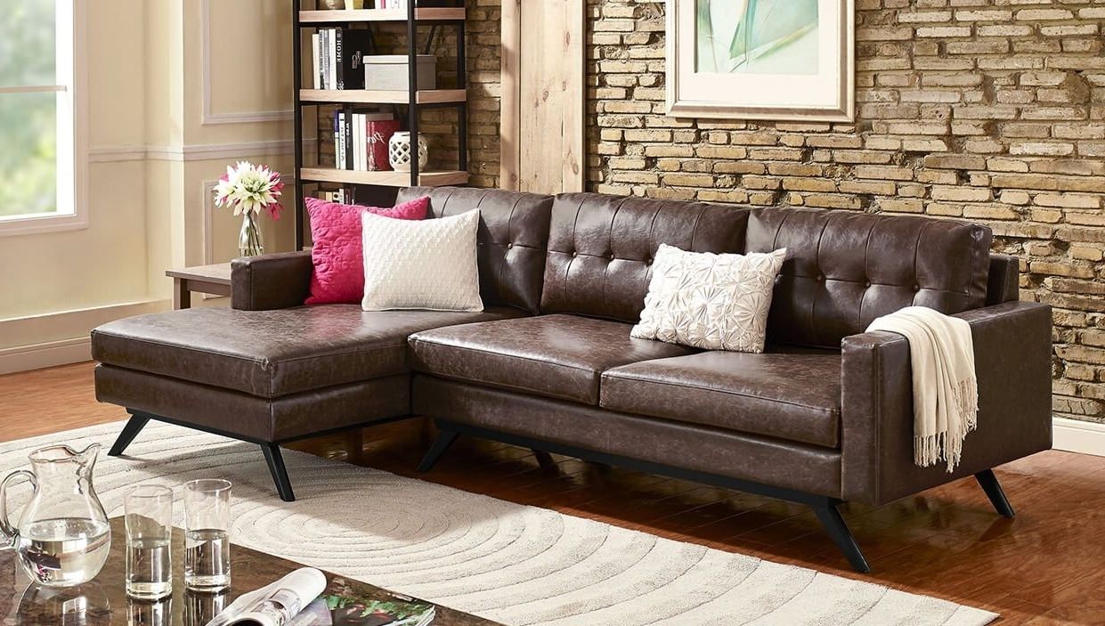 Best Sectional Sofas For Small Spaces – Overstock In Most Recently Released Sectional Sofas For Small Areas (Photo 1 of 15)
