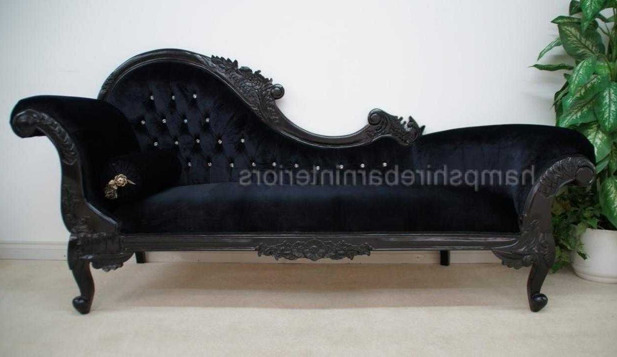 Black Chaise Lounge – Rpisite Regarding Favorite Black Chaise Lounges (View 6 of 15)