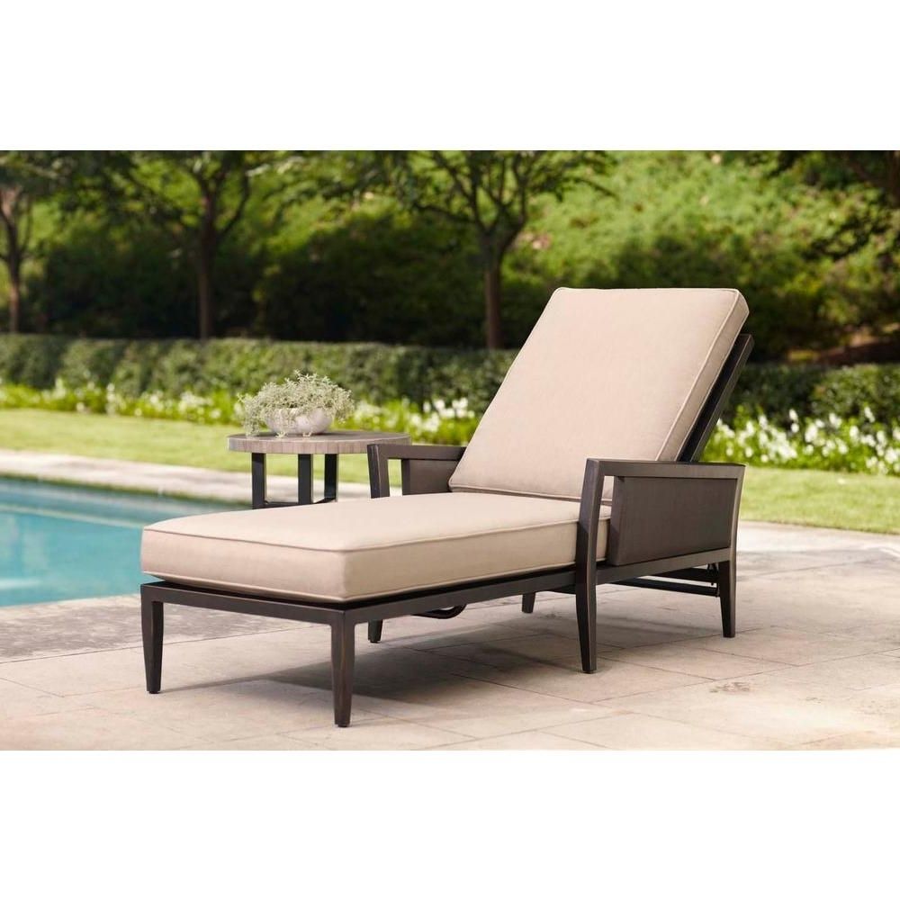 Brown Jordan Chaise Lounge Chairs Intended For Best And Newest Brown Jordan – Outdoor Chaise Lounges – Patio Chairs – The Home Depot (View 1 of 15)