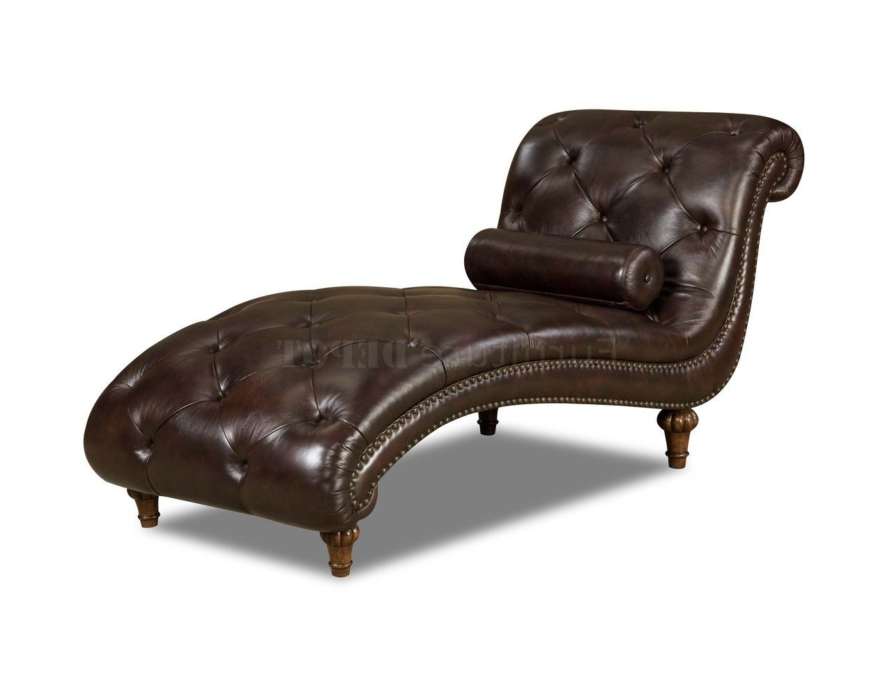 Brown Leather Chaise Lounge Chair • Lounge Chairs Ideas Pertaining To Most Recently Released Brown Leather Chaises (Photo 10 of 15)