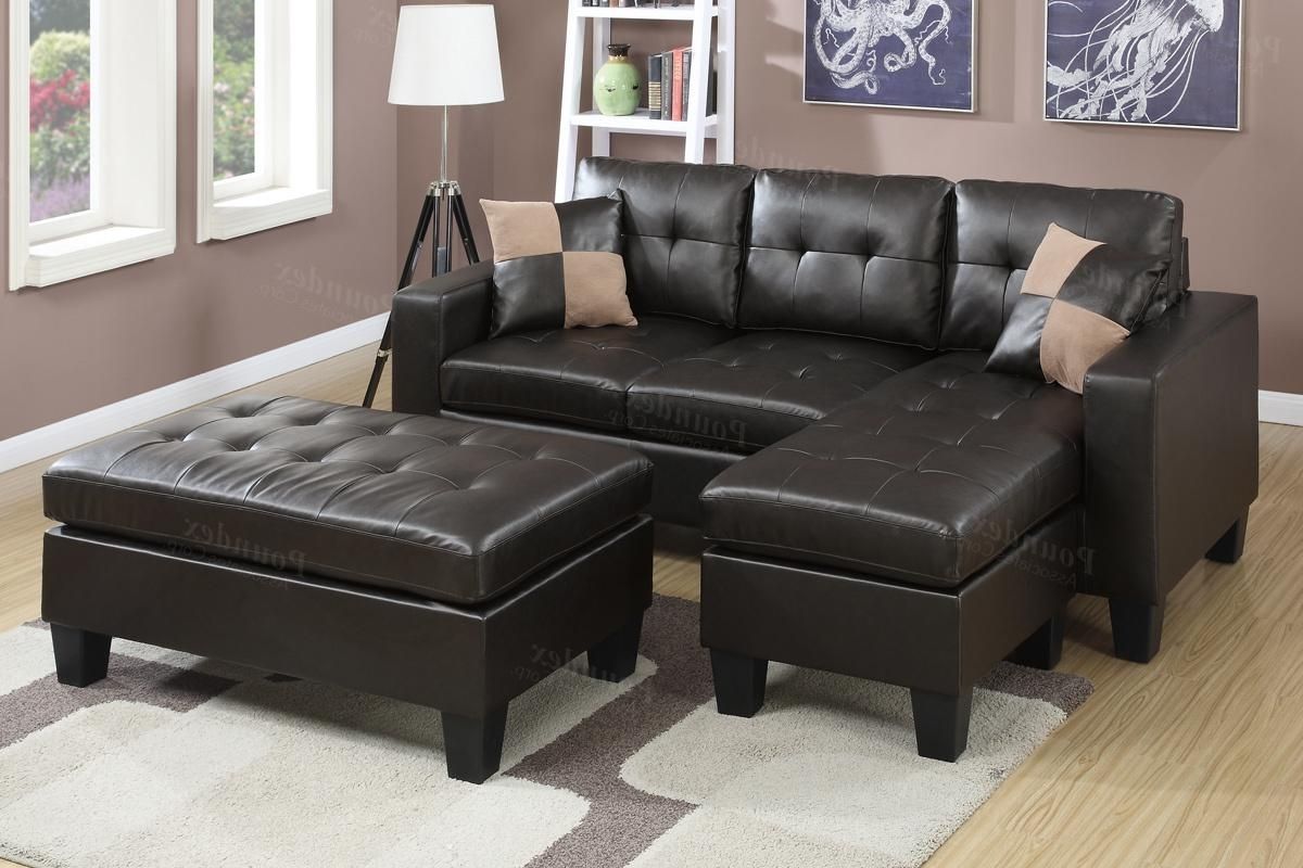 Featured Photo of 15 Best Leather Sectional Sofas with Ottoman