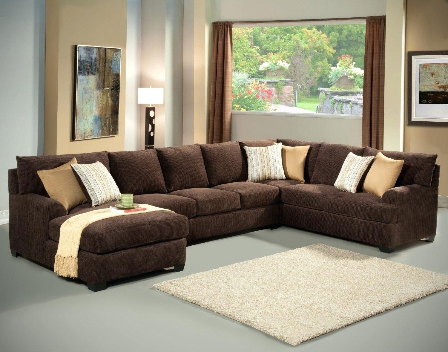Camp Hill Page 36: Couch Chaise Lounge. Microfiber Sectional Inside Well Liked Sectionals With Chaise Lounge (Photo 15 of 15)