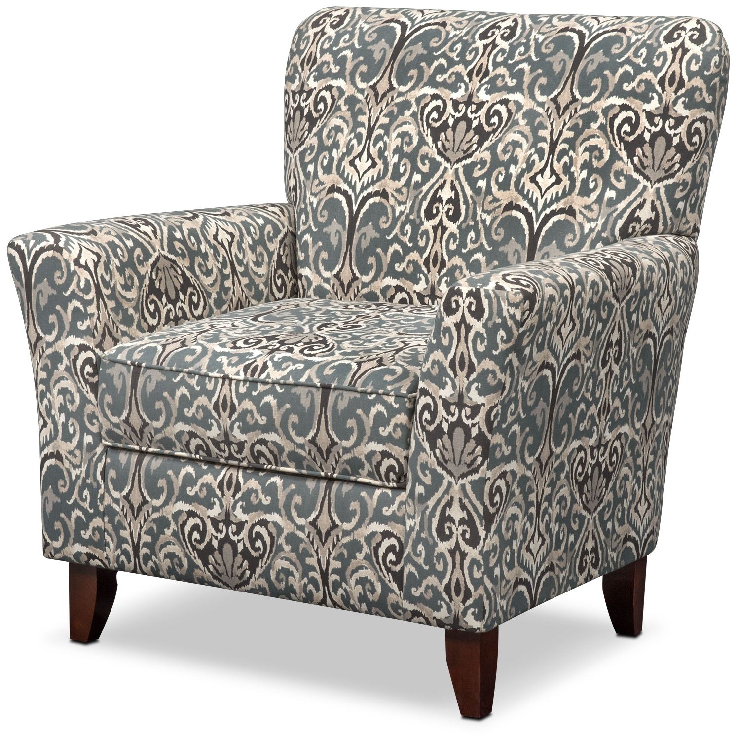 Carla Accent Chair – Gray (View 8 of 15)