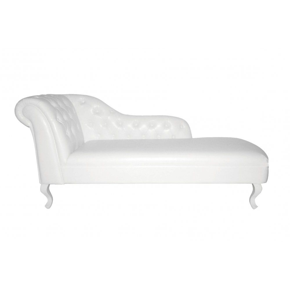 Chaise Lounges White : Best Futons & Chaise Lounges Reviews In Latest White Indoor Chaise Lounges (View 1 of 15)