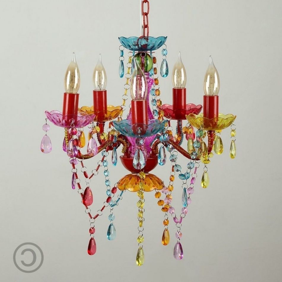 Coloured Chandeliers With Regard To Most Up To Date Pendant Lights ~ Chandelier : Multi Coloured Chandelier Modern (View 6 of 15)
