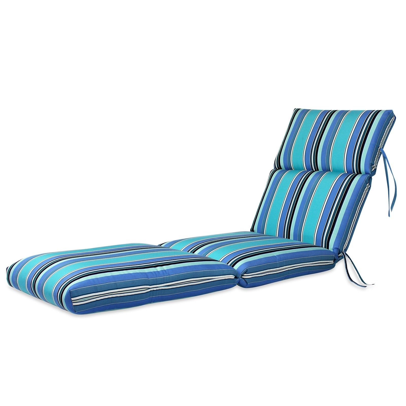 Comfort Classics 72 X 22 In. Sunbrella Channeled Chaise Lounge Regarding Most Current Sunbrella Chaise Lounge Cushions (Photo 13 of 15)