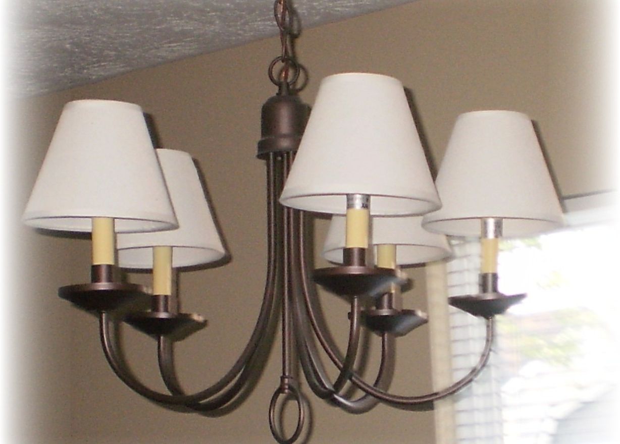 Current Clip On Drum Chandelier Shades Within Chandelier : 5 Linen Drum Chandelier Shade Amazing Clip On Drum (View 7 of 15)