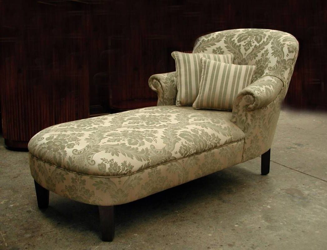 Current Upholstered Chaise Lounge Chairs Pertaining To Chaise Lounge Bedroom Chairs Fascinating Traditional Style Floral (View 2 of 15)
