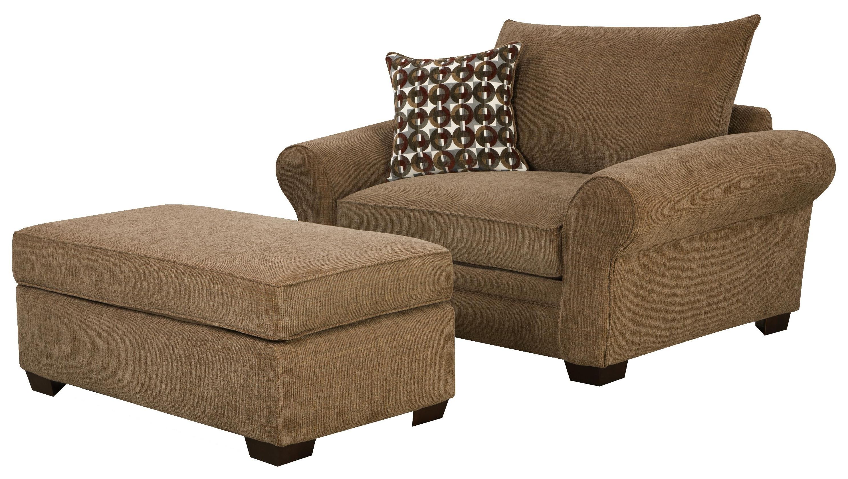 Extra Large Chair And A Half For Casual Styled Living Room Comfort Within Most Recent Big Sofa Chairs (Photo 1 of 15)