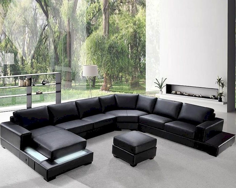 Famous Leather Sectional Sofa San Jose Leather Sectional Sofas In Inside Jacksonville Florida Sectional Sofas (View 15 of 15)