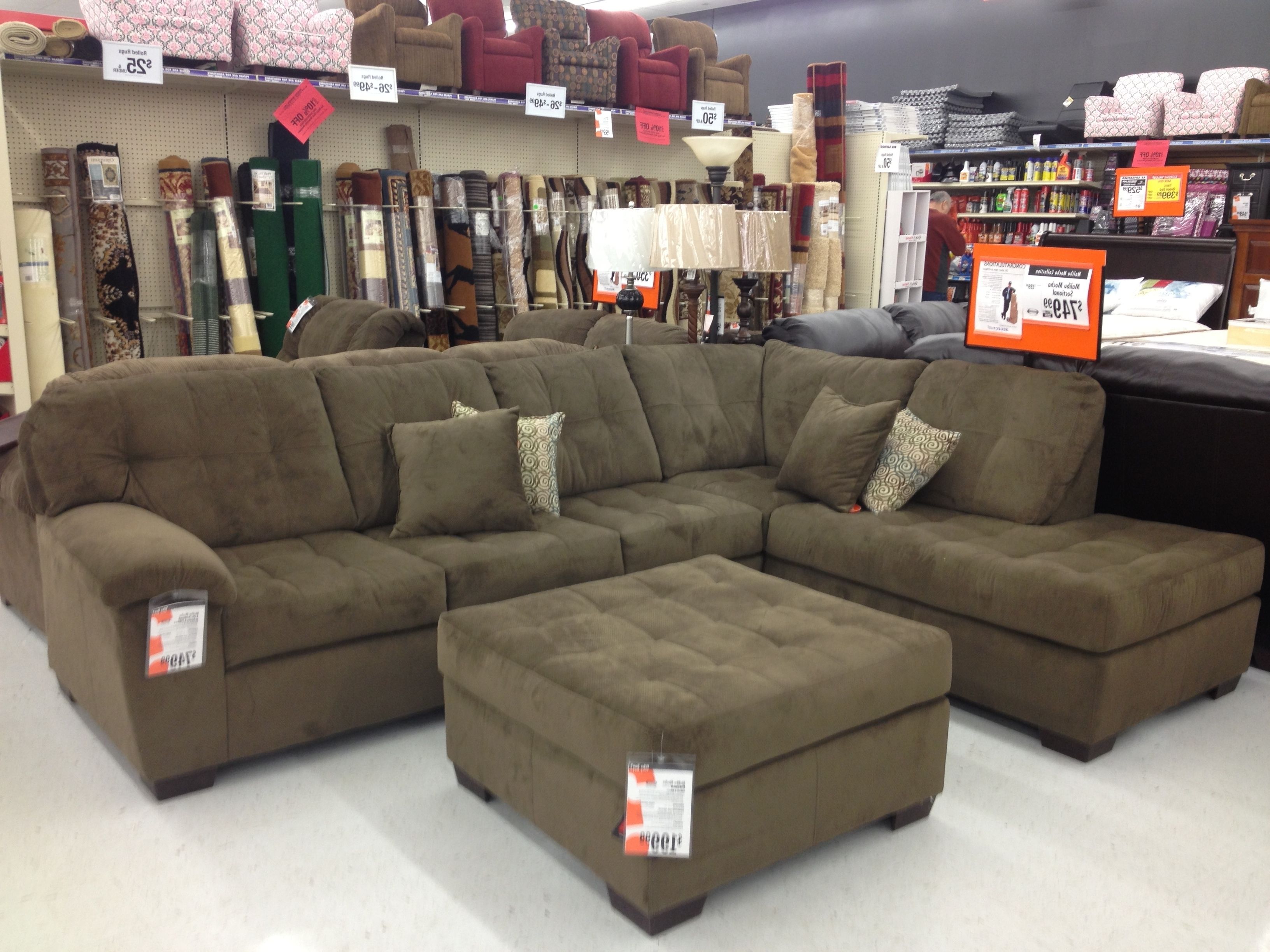 Famous Sectional Sofas At Big Lots Inside Big Lots Simmons Leather Sofa • Leather Sofa (View 1 of 15)