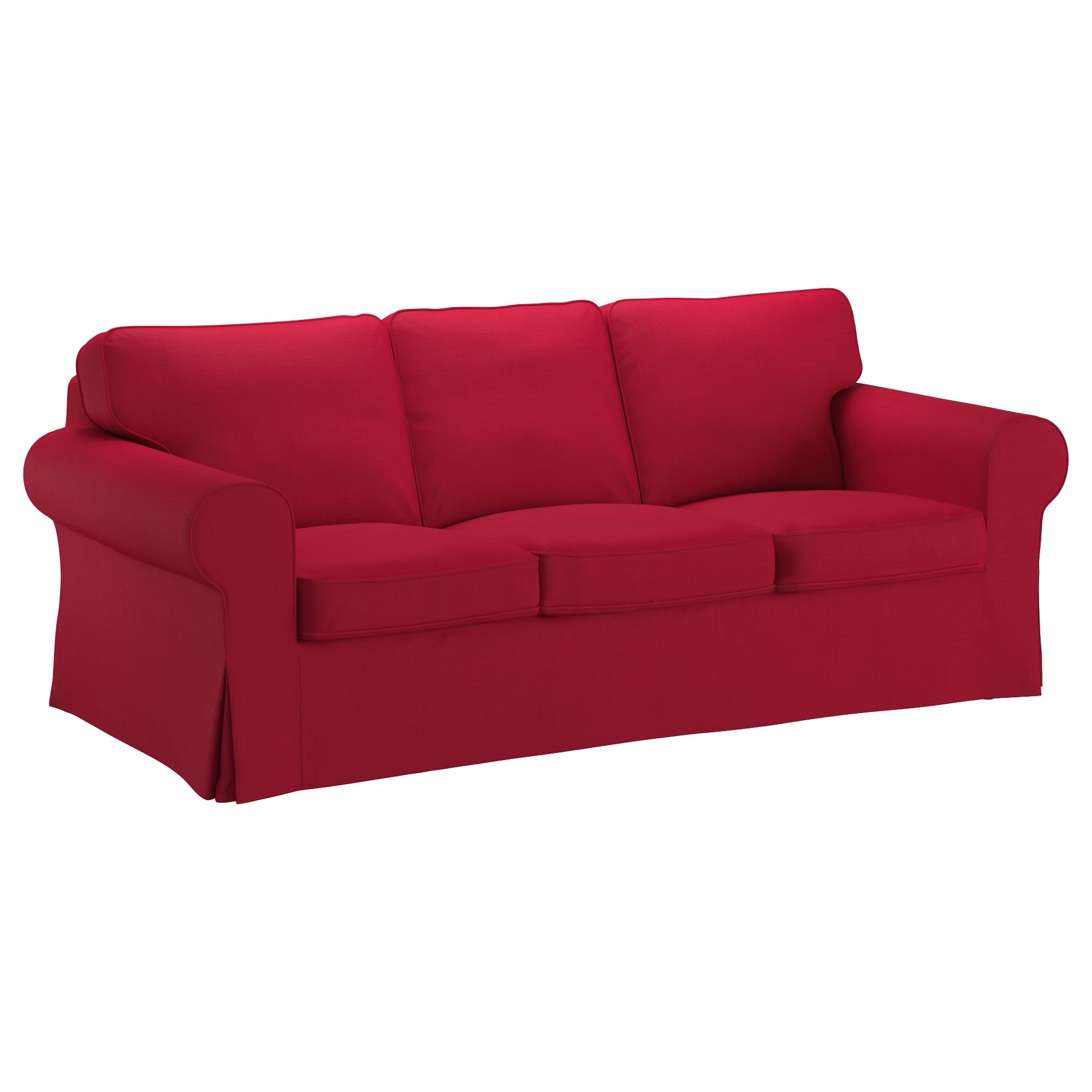 Fashionable Ektorp Sofa – Nordvalla Red – Ikea With Regard To Sofas With Removable Covers (Photo 11 of 15)