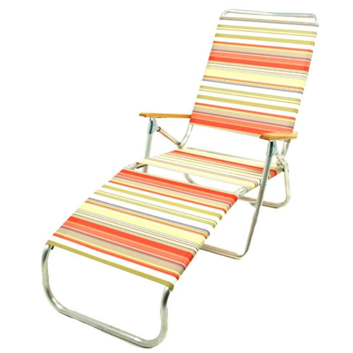 Favorite Telescope 821 Folding Chaise Lounge Beach Chair With Chaise Lounge Beach Chairs (View 2 of 15)