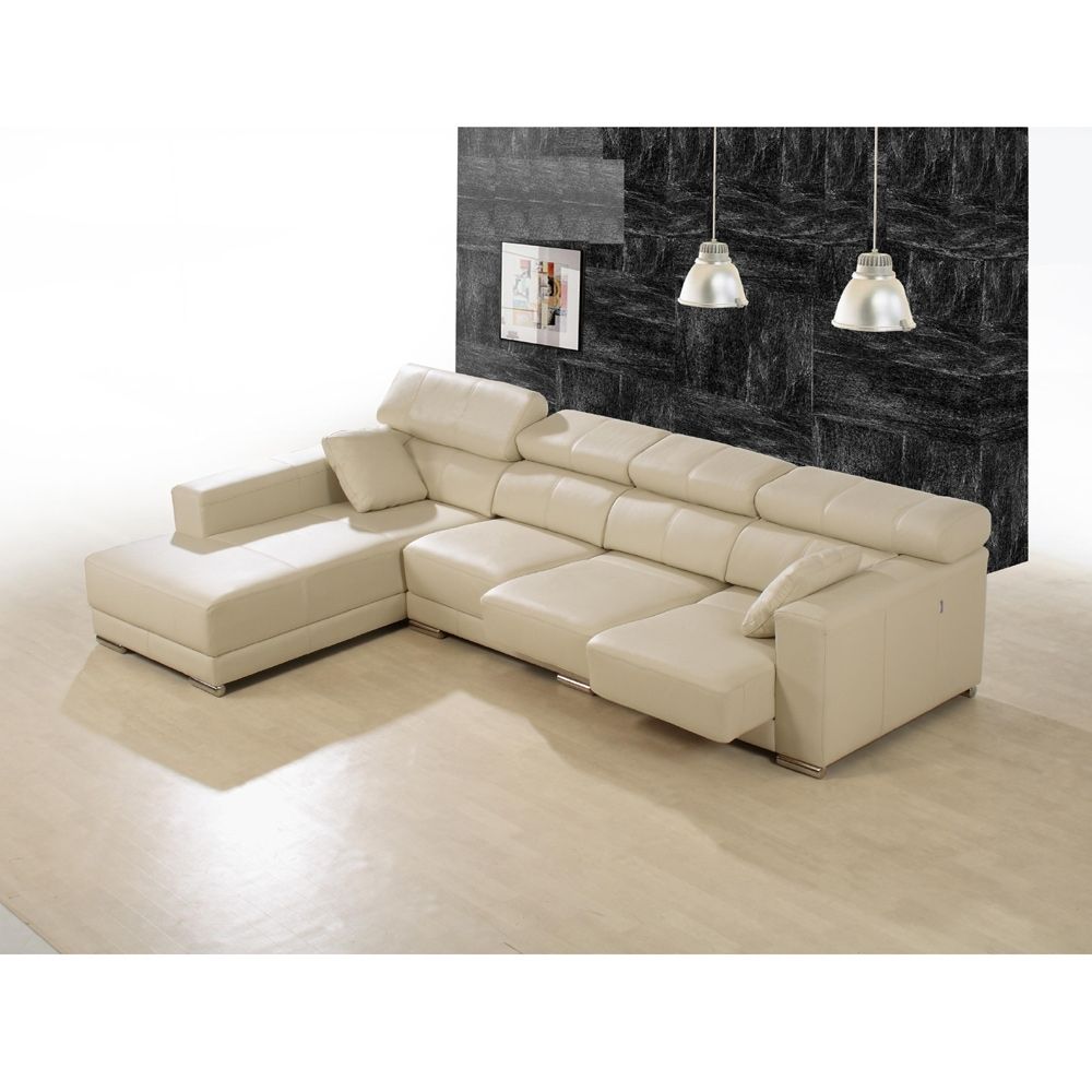Favorite Vancouver Bc Canada Sectional Sofas With Regard To Enzo Leather Sectional Sofa (View 1 of 15)