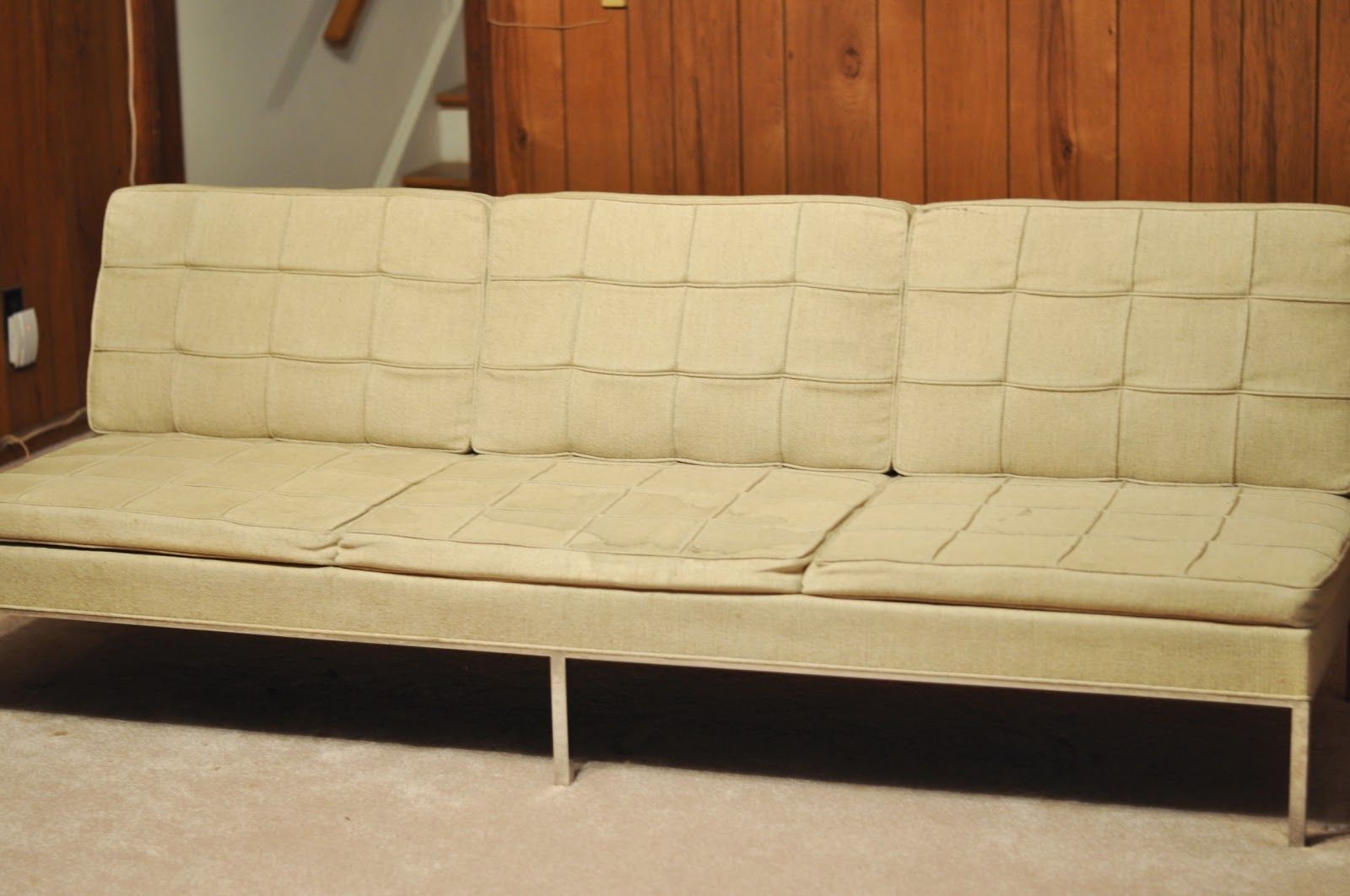 Florence Knoll Fabric Sofas Throughout Best And Newest A Treasure In Storage: The Florence Knoll Sofa Comes Home (Photo 3 of 15)
