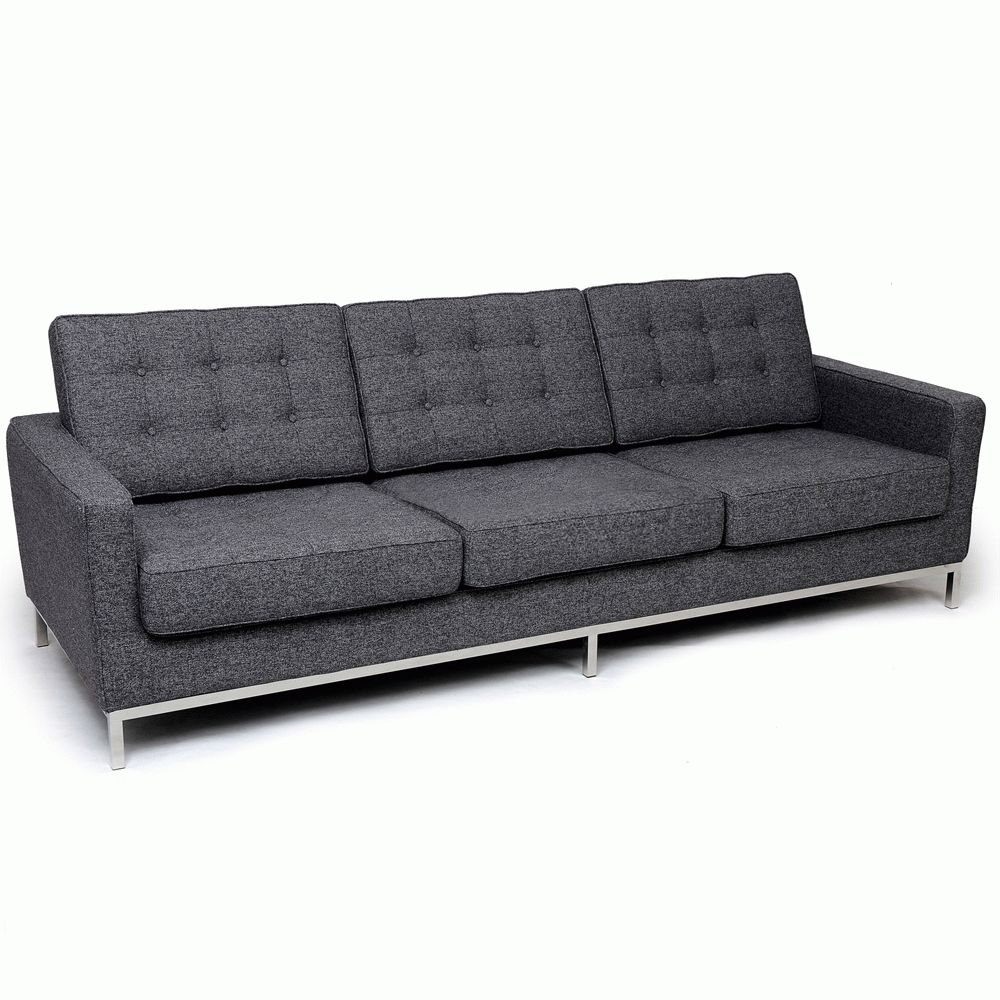 Florence Knoll Style Sofas Intended For Most Recently Released Florence Knoll Sofa Reproduction – Bauhaus Sofa (Photo 8 of 15)