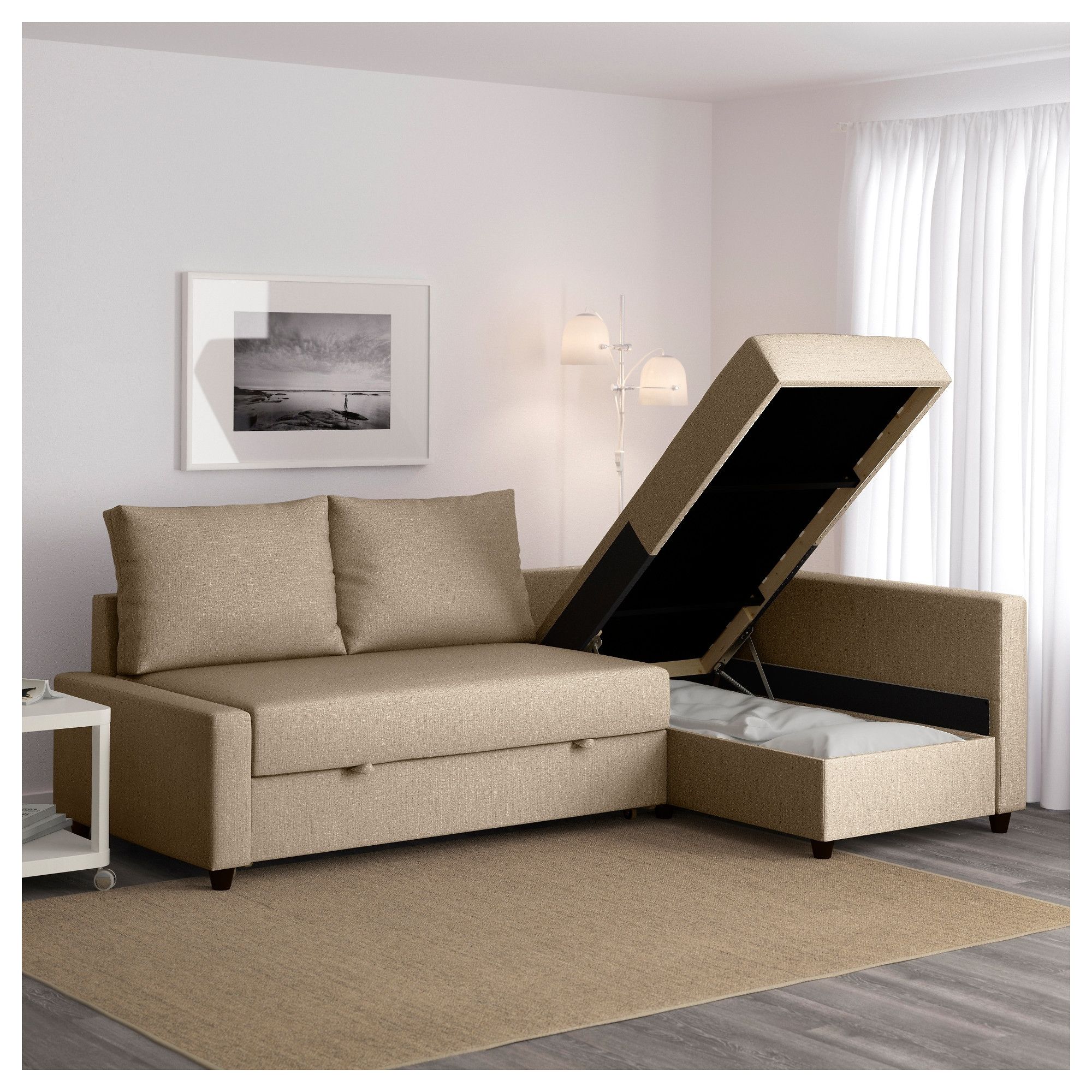 Friheten Sleeper Sectional,3 Seat W/storage – Skiftebo Dark Gray With Fashionable Ikea Sectional Sofa Beds (Photo 1 of 15)
