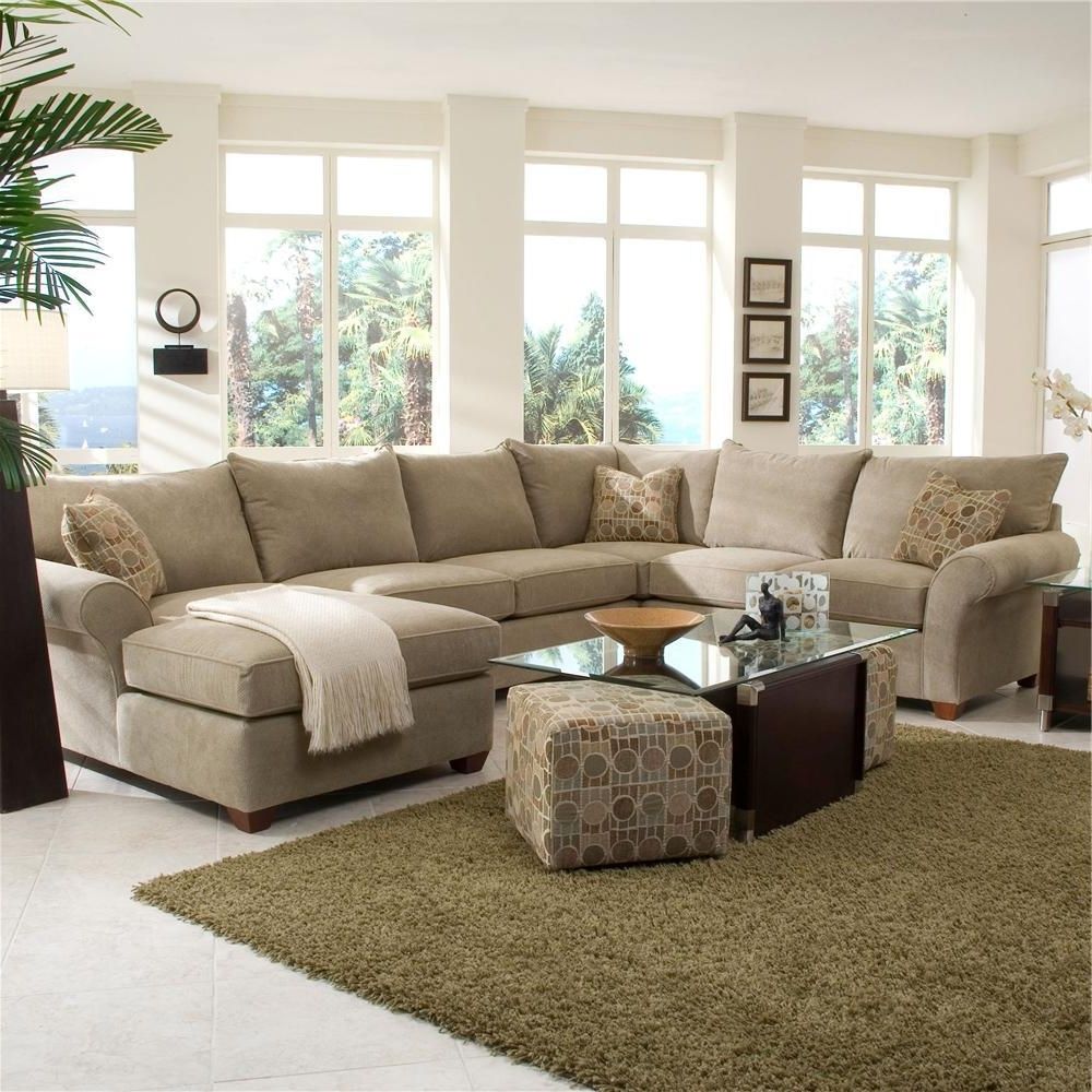 Grey Sectional Sofa Pertaining To Newest Beige Sectionals With Chaise (View 1 of 15)