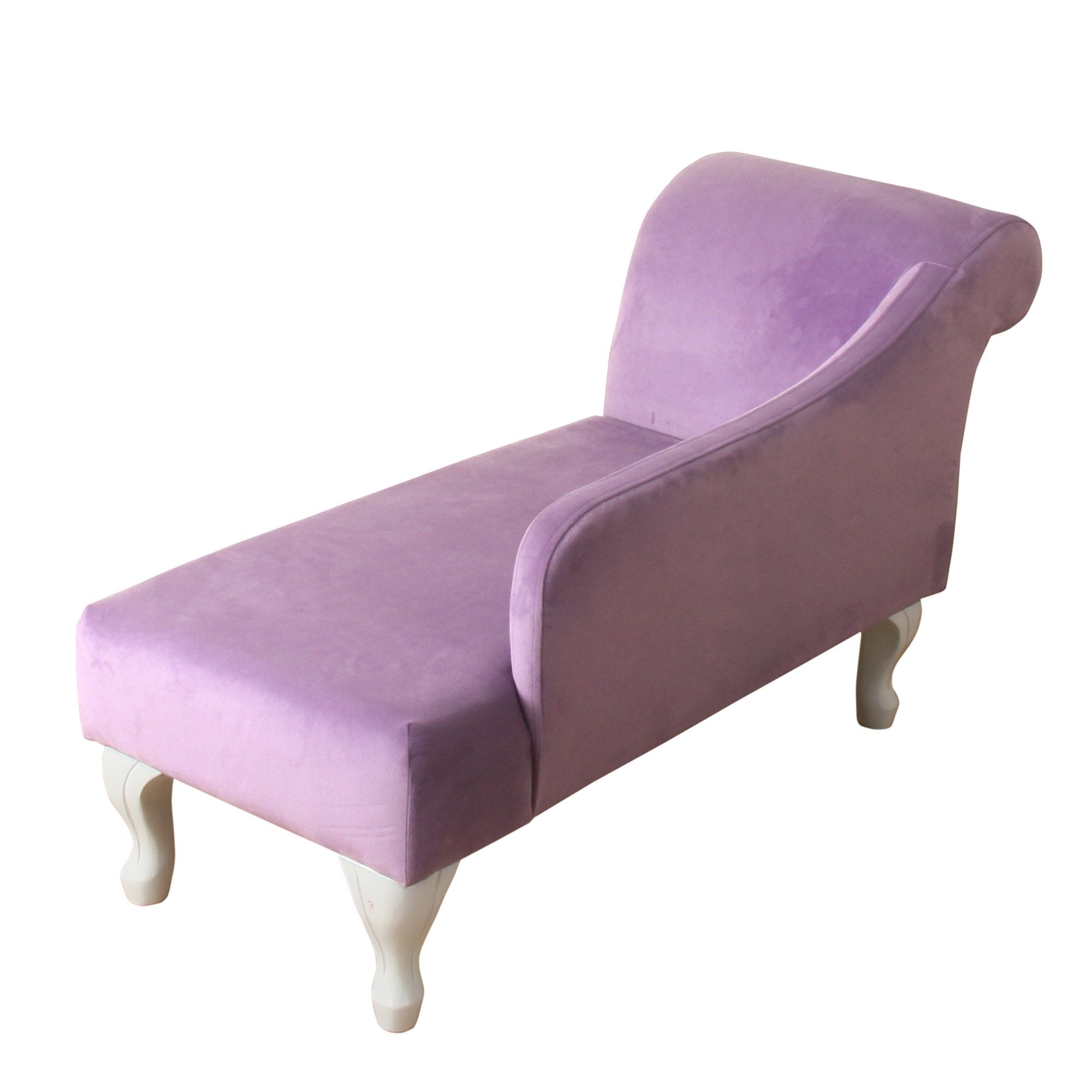 Homepop Diva Juvenile Chaise Lounge – Homepop Throughout Recent Purple Chaise Lounges (View 9 of 15)