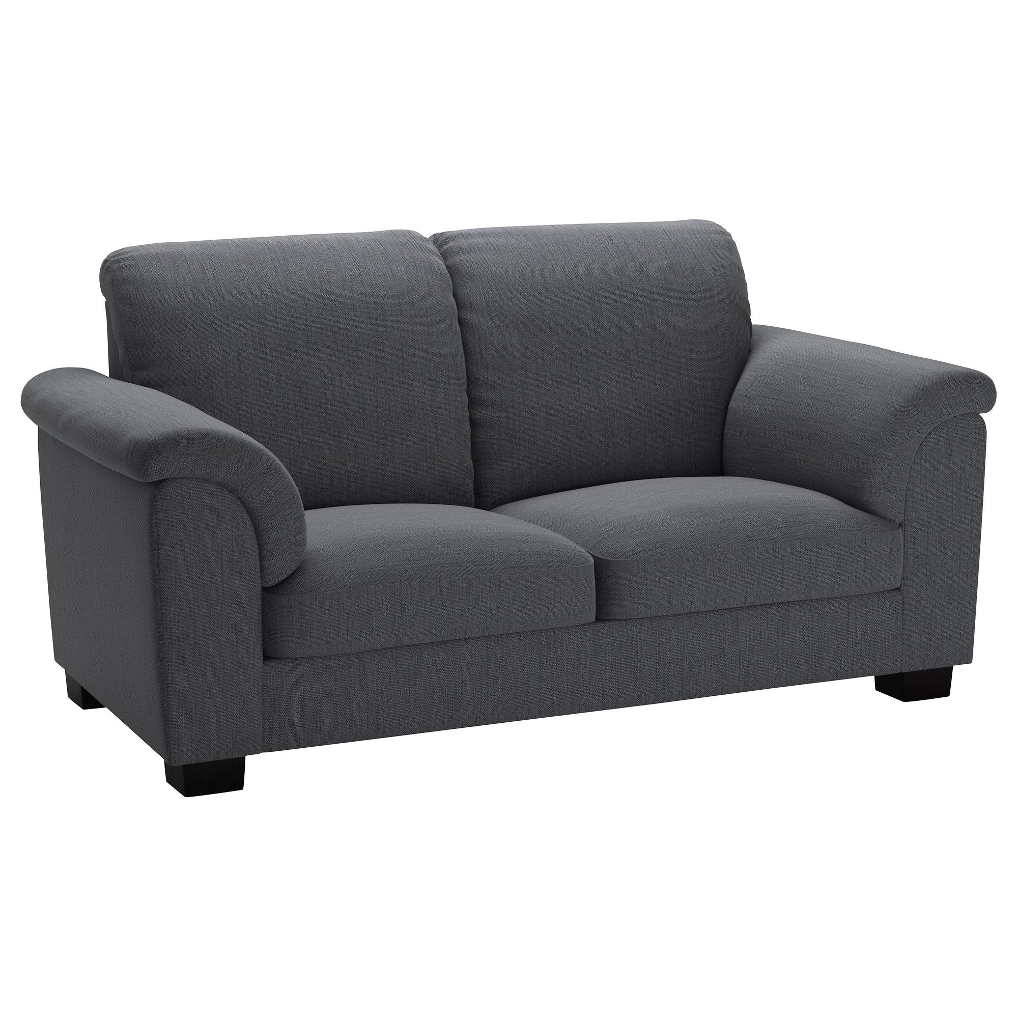 Ikea Two Seater Sofas For Current Tidafors Two Seat Sofa Hensta Grey – Ikea (View 4 of 15)