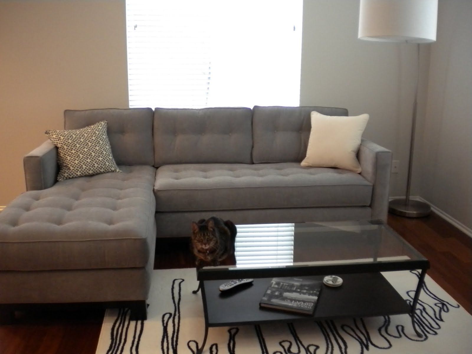 Interior: Gray Couches Living Room Features Light Gray Velvet Inside Widely Used Velvet Sectional Sofas With Chaise (View 5 of 15)