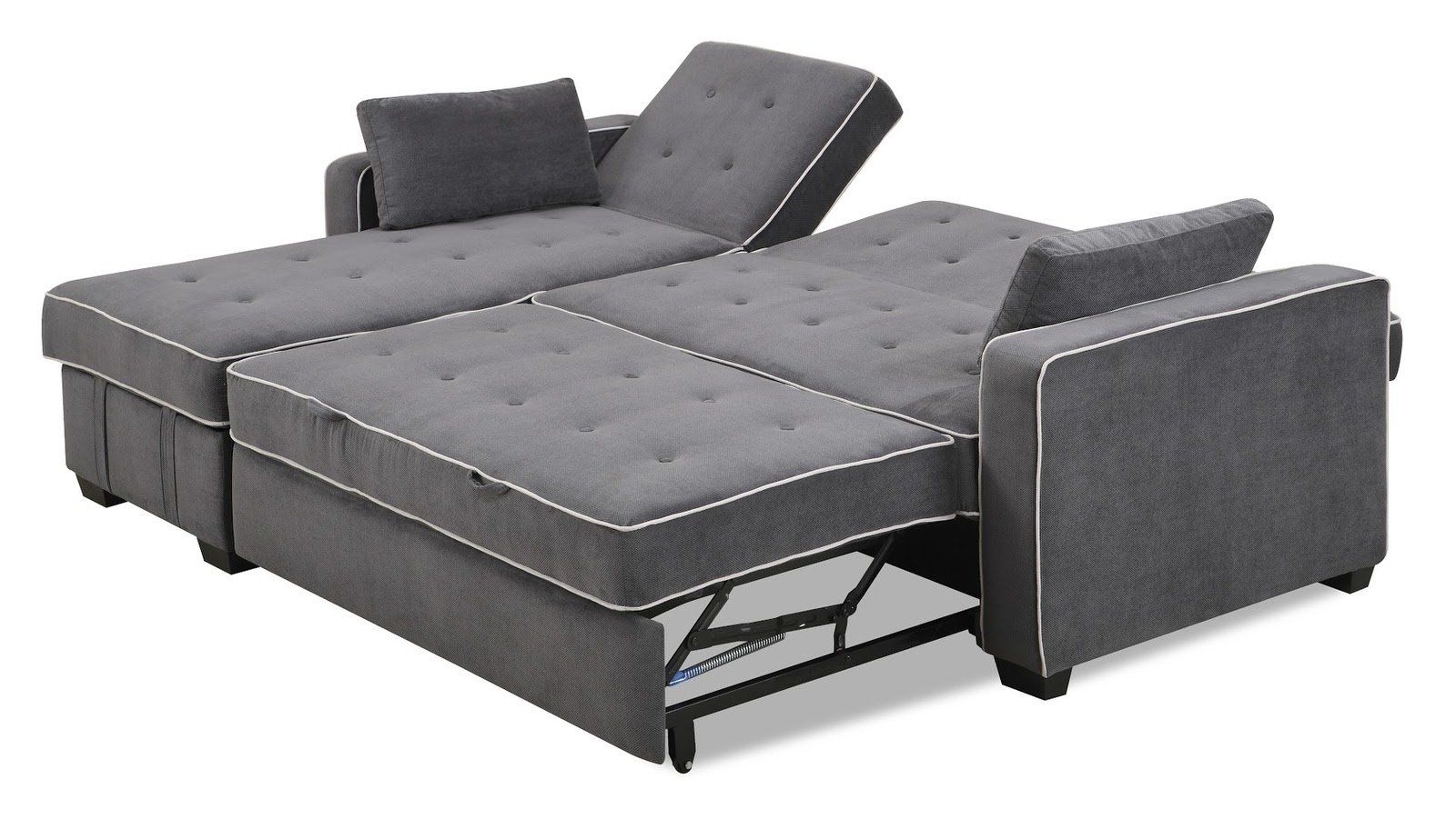 King Size Sleeper Sofas With Regard To Well Liked Augustine Sectional Moon Greyserta / Lifestyle (Photo 2 of 15)