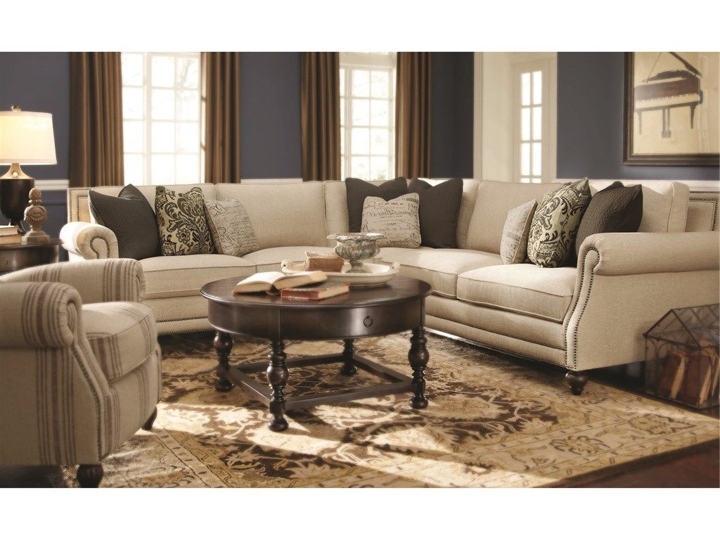 Latest Bernhardt Living Room Brae Sectional 832270 – Furniture Fair Intended For Dayton Ohio Sectional Sofas (Photo 1 of 15)