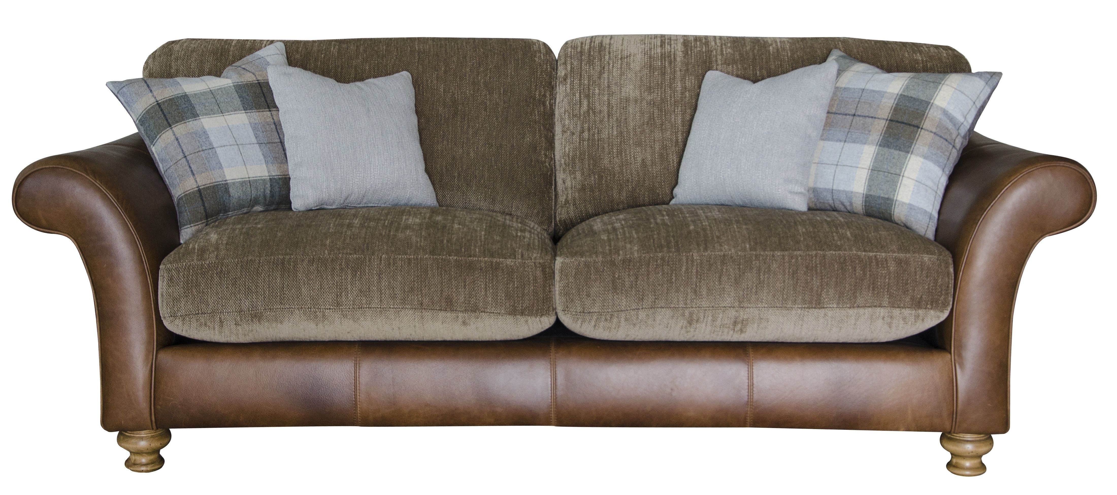 Latest Leather And Fabric Combination Sofas • Leather Sofa Within Leather And Cloth Sofas (View 3 of 15)