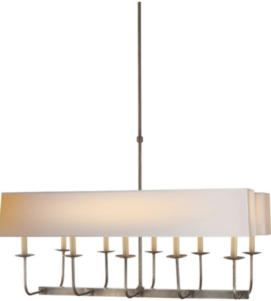 Latest Visual Comfort Sl 5863an Np2 E. F. Chapman Modern Linear Branched Throughout Branched Chandelier (Photo 8 of 15)