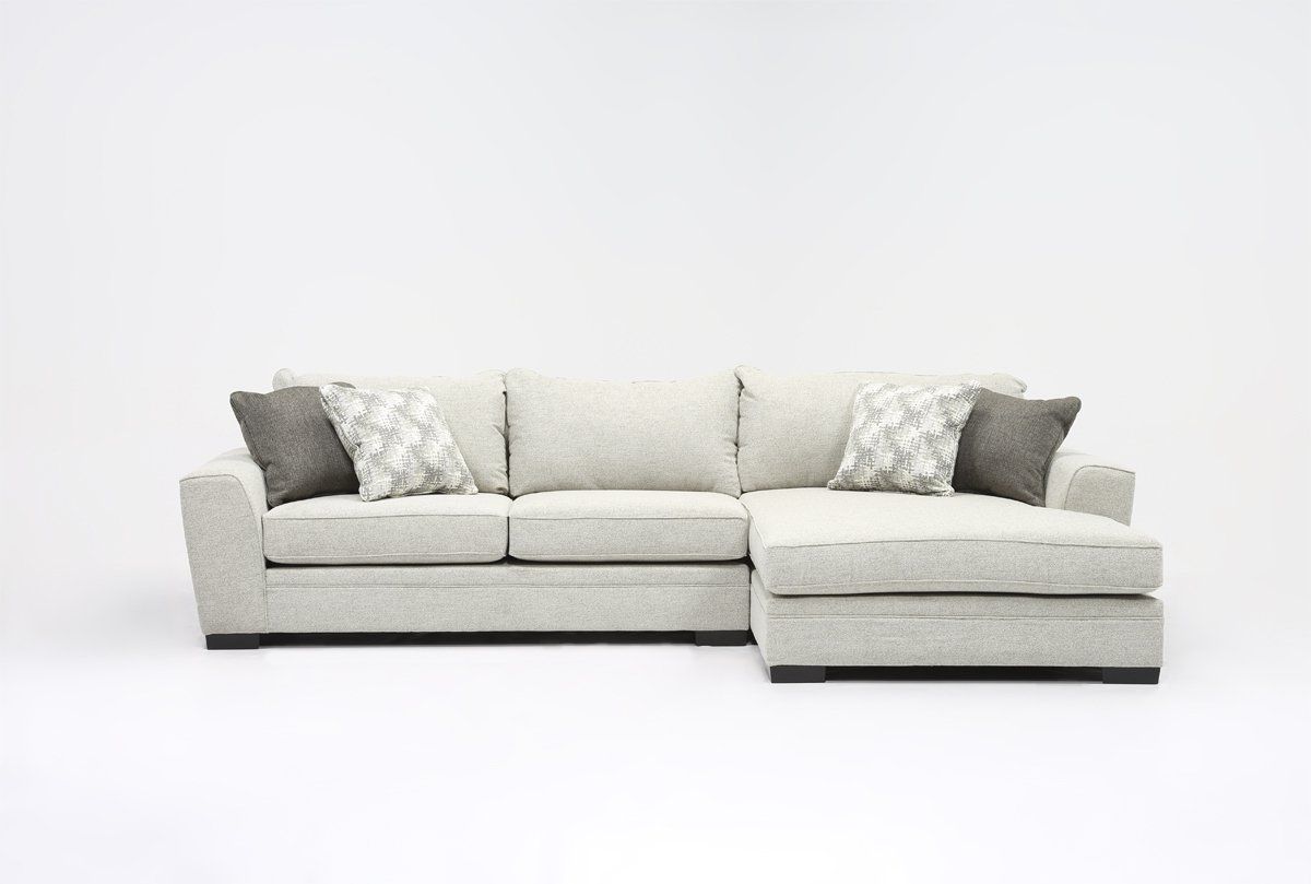 Living Spaces In 2 Piece Chaise Sectionals (View 1 of 15)