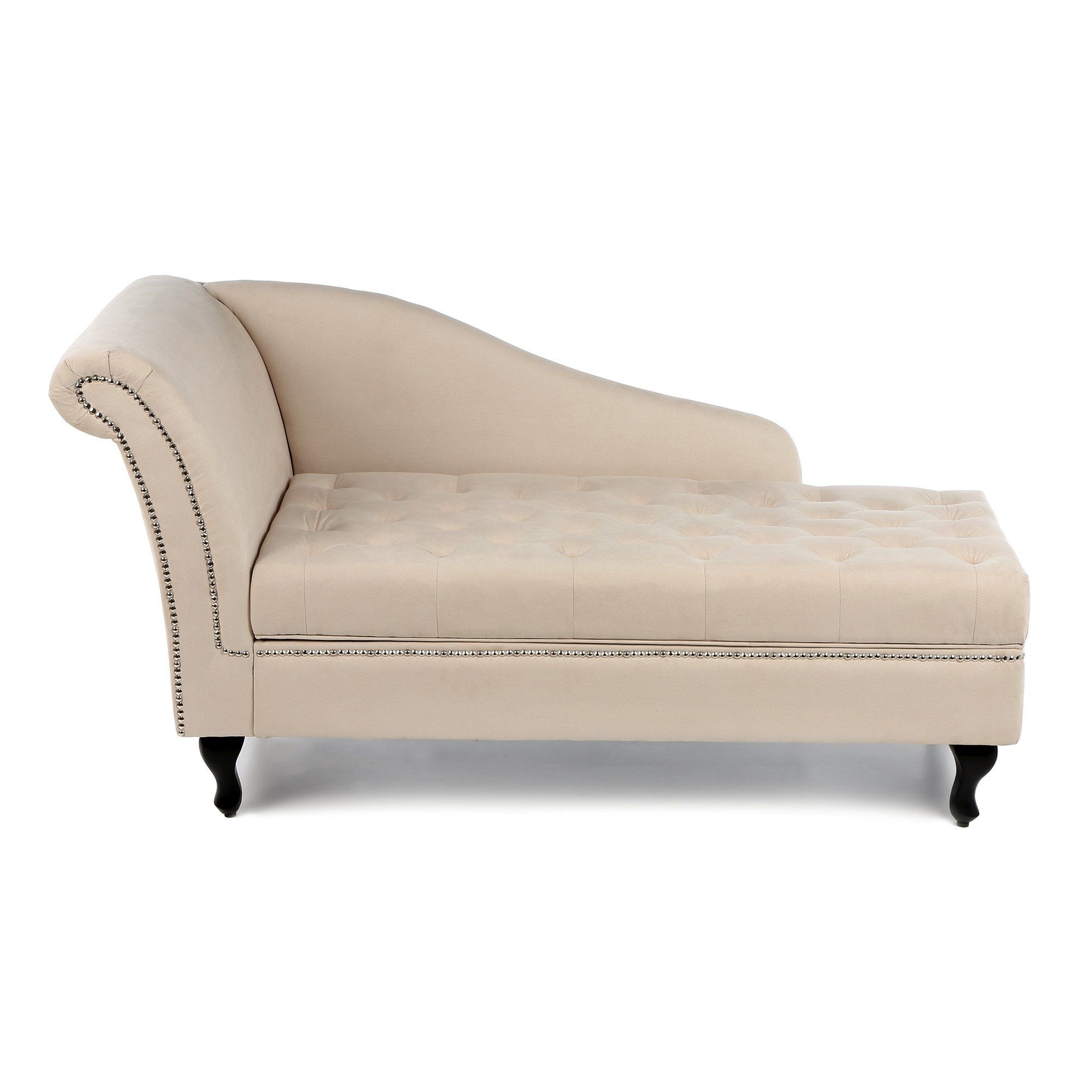 Luxury Chaise Lounge Chairs Intended For Well Liked $300 Amazon – Storage Chaise Lounge Luxurious Tufted Classic (View 14 of 15)