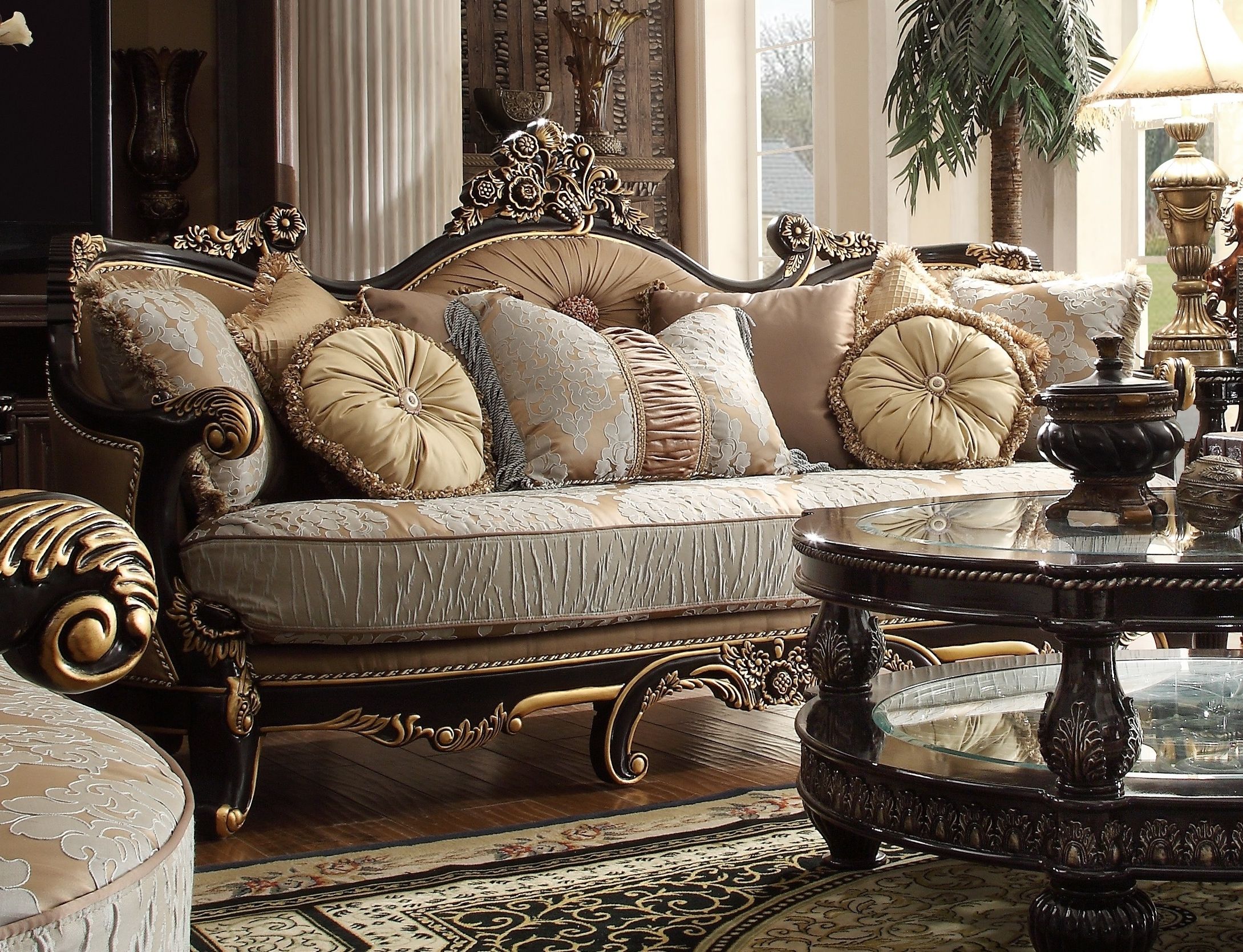 Luxury Sofas Throughout Most Recent Impressive Homey Design Sofa Hd 551 Luxury Fabric Usa Furniture (Photo 13 of 15)