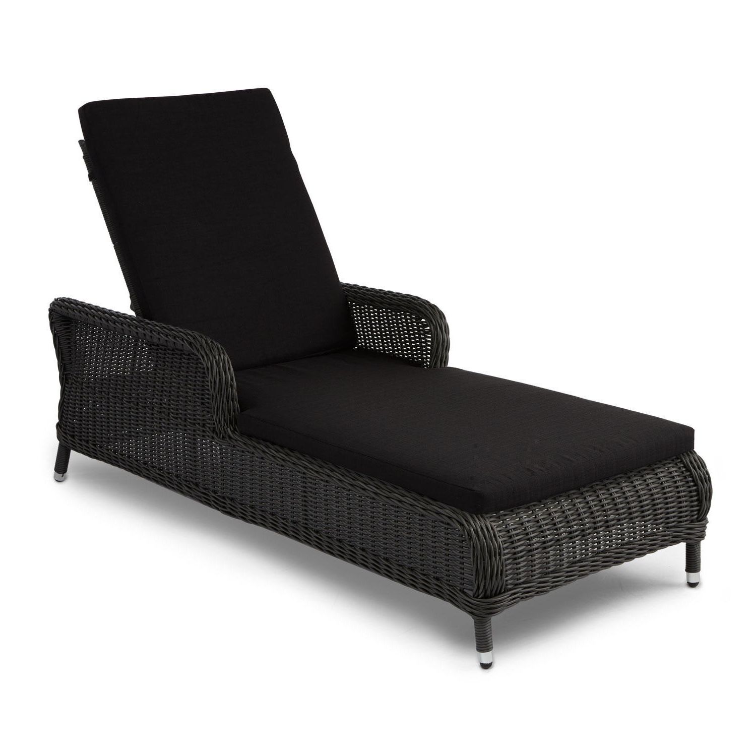 Martha Stewart Outdoor Chaise Lounge Chairs Regarding Widely Used Outdoor : Tufted Chaise Lounge With Arms White Outdoor Chaise (View 15 of 15)