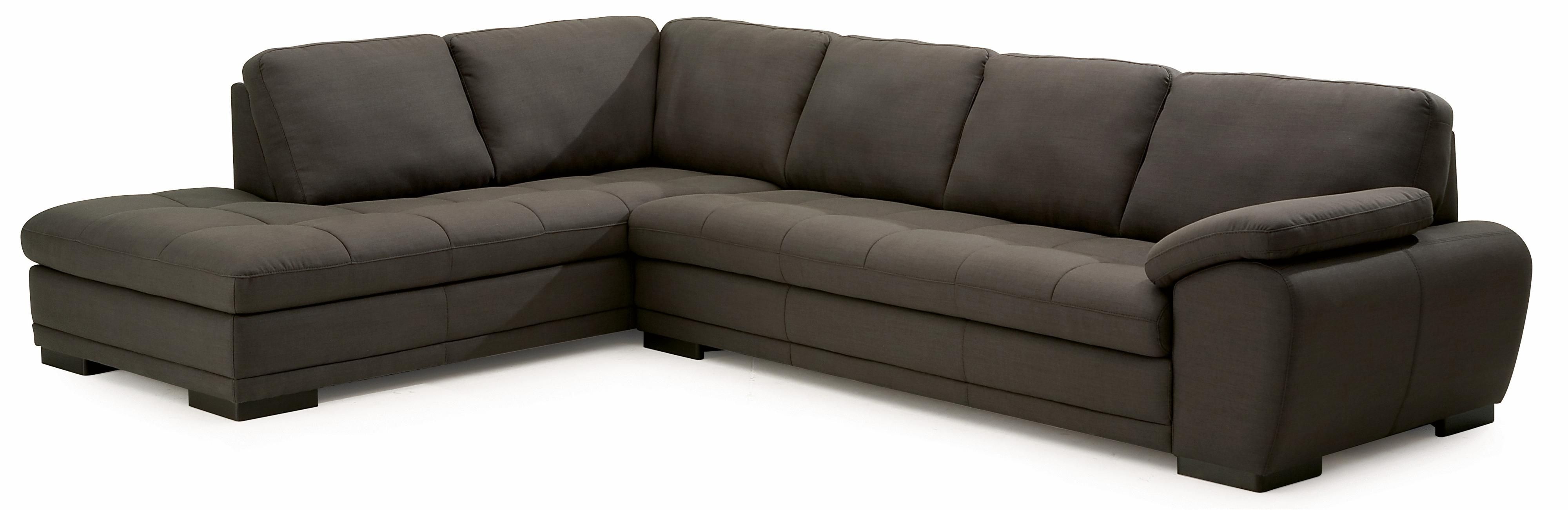 Miami Sectional Sofas Within Current Palliser Miami Contemporary 2 Piece Sectional Sofa With Right (View 1 of 15)