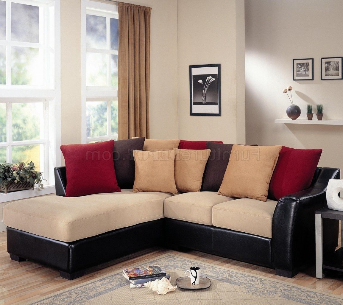 Featured Photo of Top 15 of Modern Microfiber Sectional Sofas