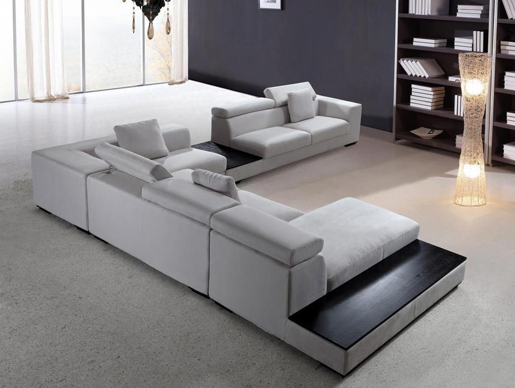 Modern Microfiber Sectional Sofas In Most Up To Date Modern Sofa Microfiber Sectional : The Holland – Tips Choosing (Photo 4 of 15)