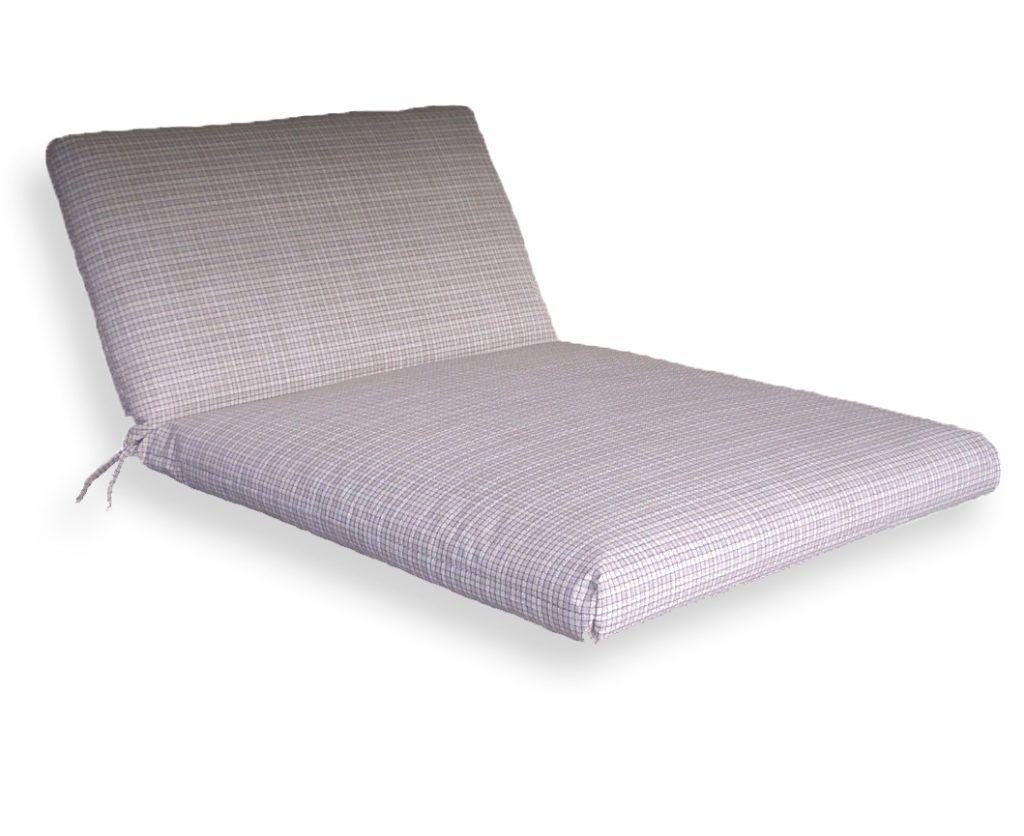 Most Current Double Chaise Lounge Cushion Pertaining To Outdoor Double Chaise Lounge Cushions (Photo 1 of 15)