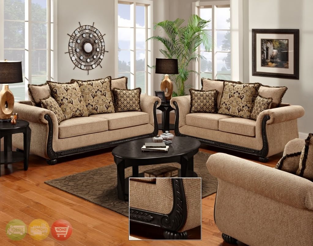 Most Current Living Room Sofa And Chair Sets Regarding Get Yourself A Complete Chic Living Room Furniture Set (View 11 of 15)